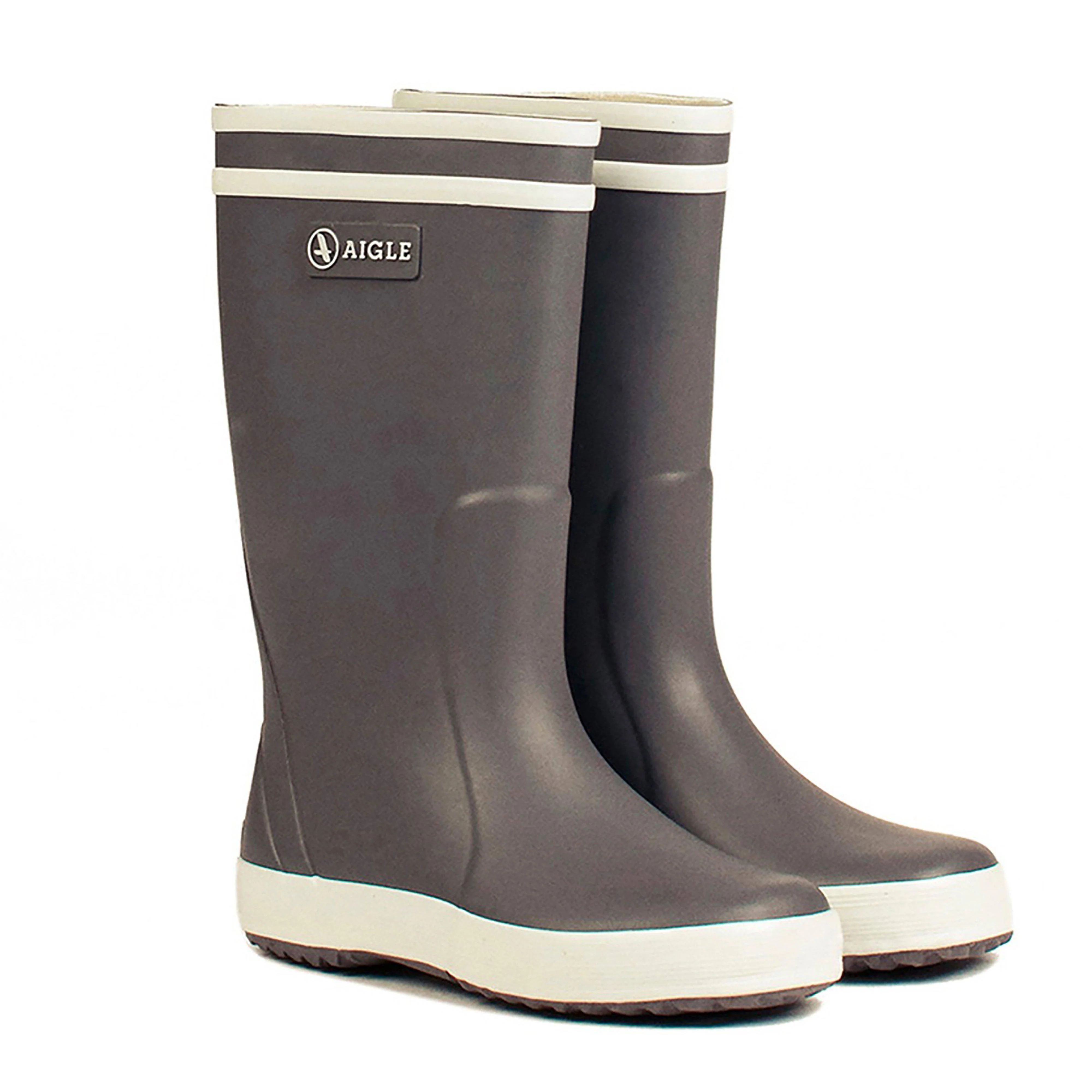 Childrens Lolly Pop Rain Boots Charcoal - Image 4