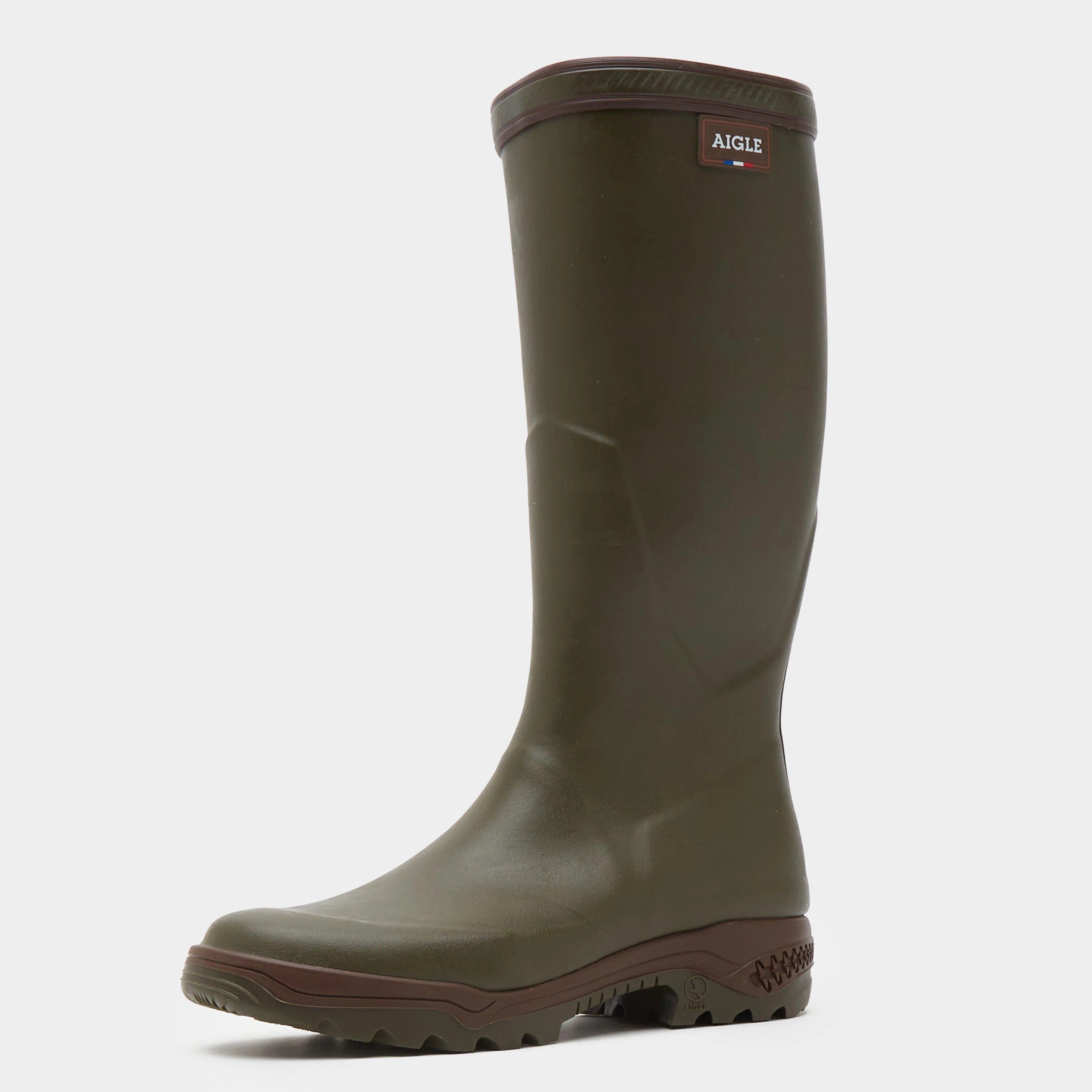 Mens Parcours 2 Wellington Boots Khaki - Image 3