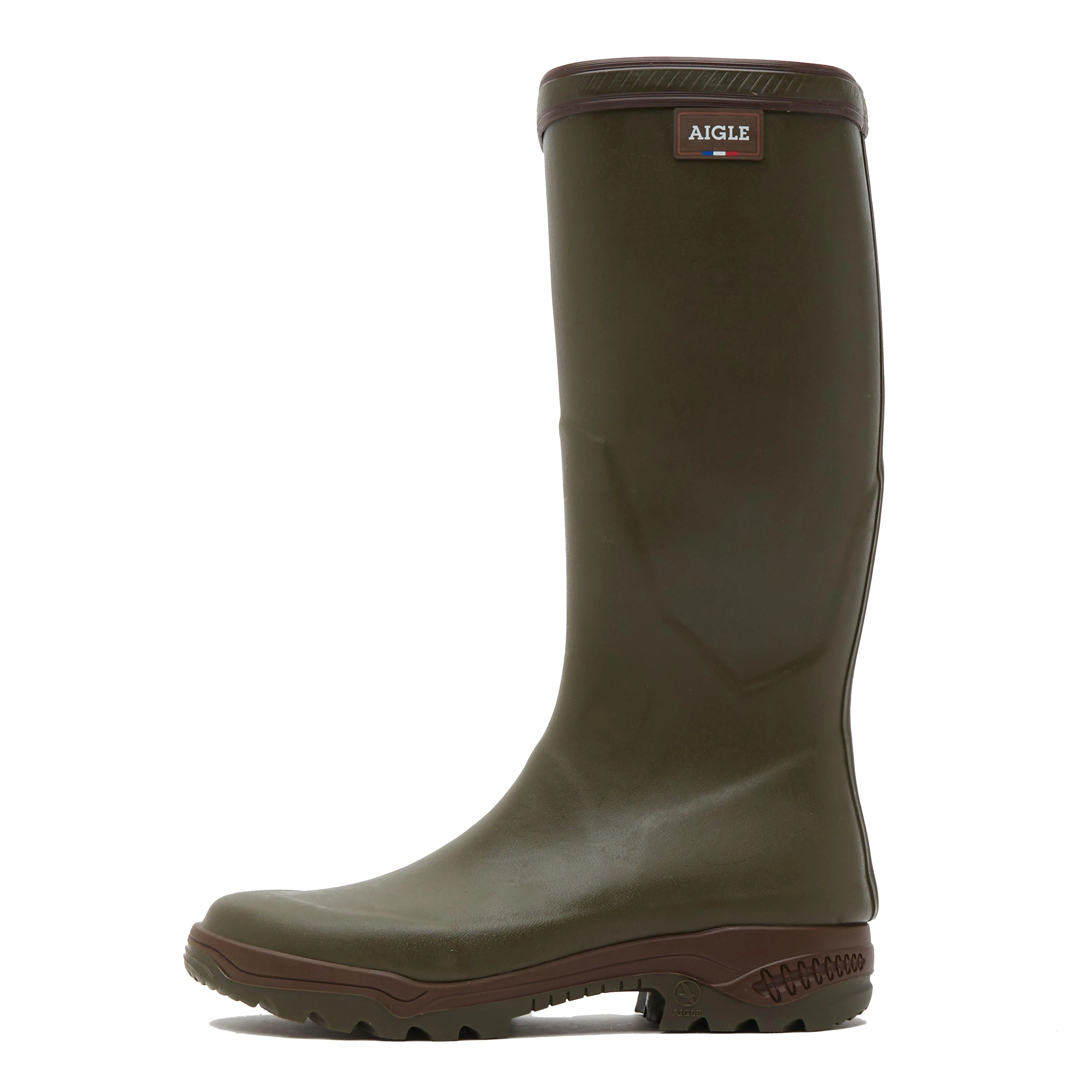 Mens Parcours 2 Wellington Boots Khaki - Image 7