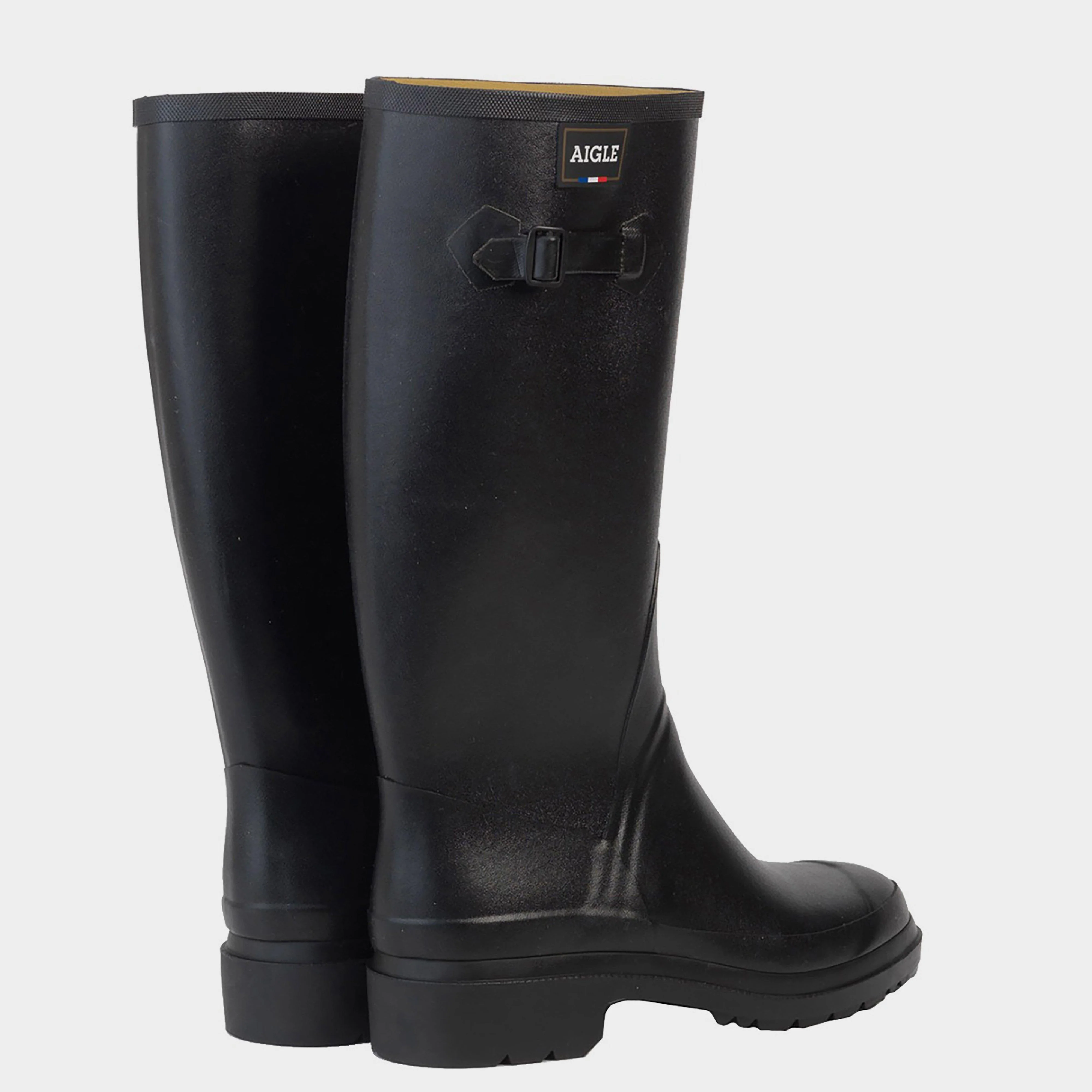 Womens Cessac Wellington Boots Noir - Image 2