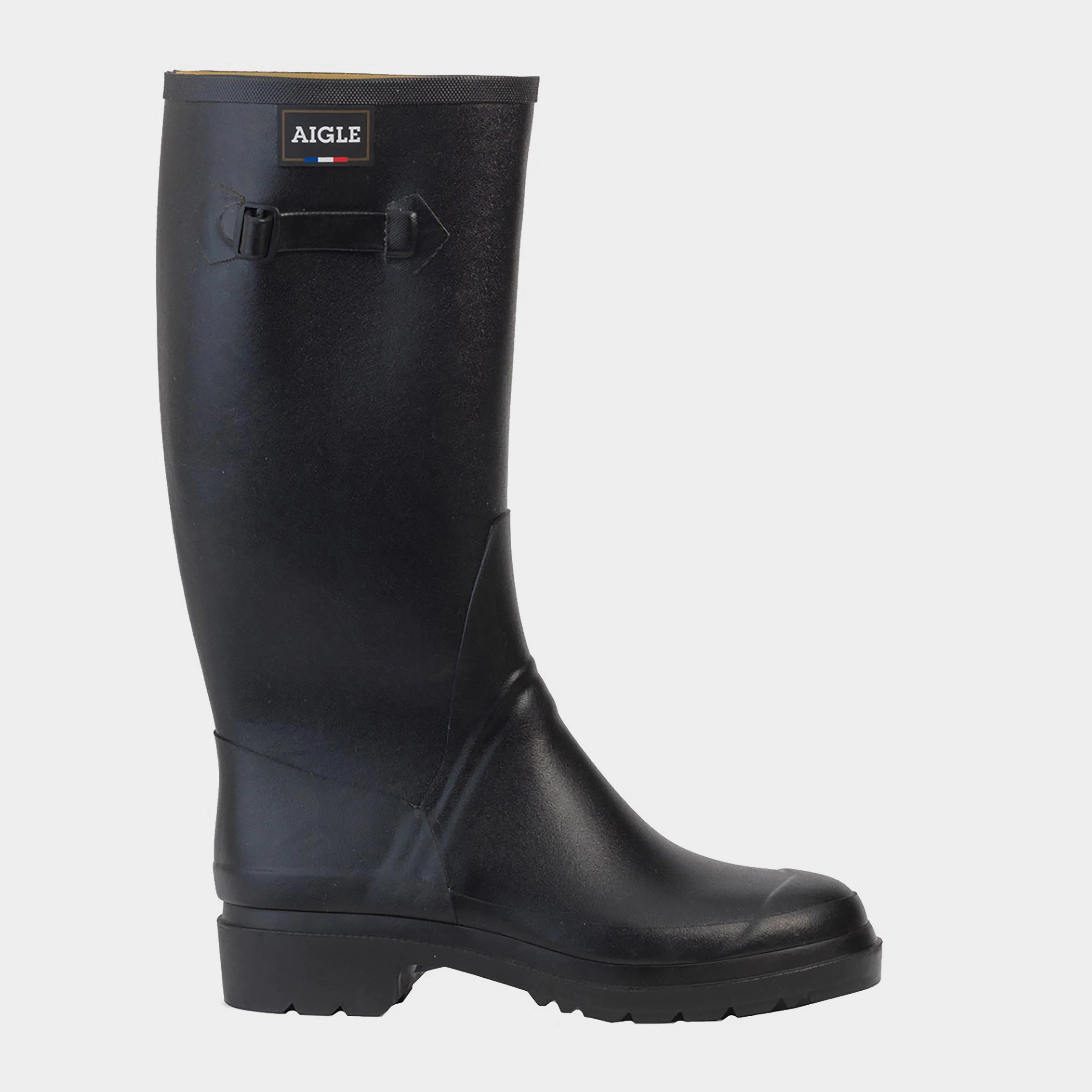 Womens Cessac Wellington Boots Noir - Image 3
