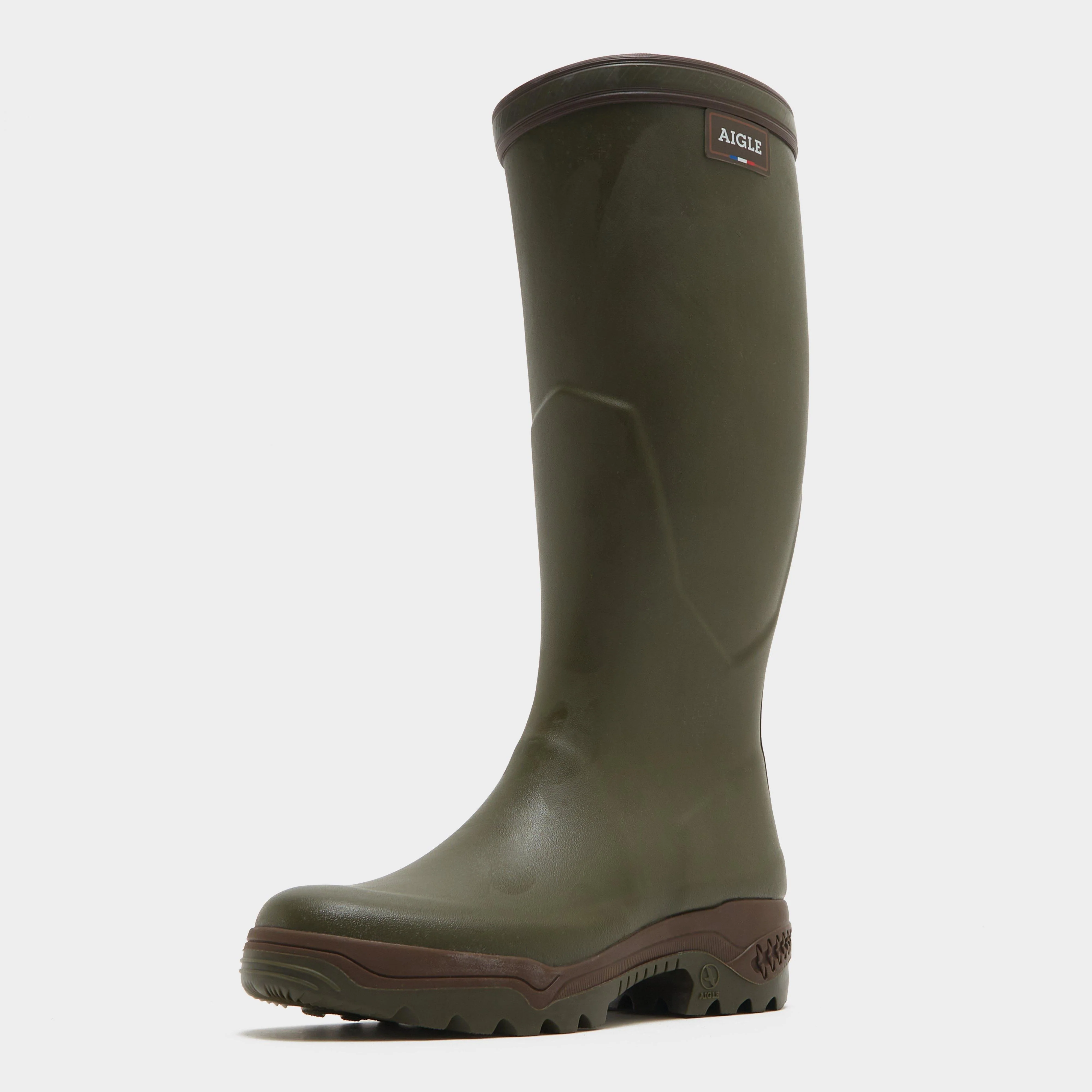 Womens Parcours 2 Wellington Boots Khaki - Image 3