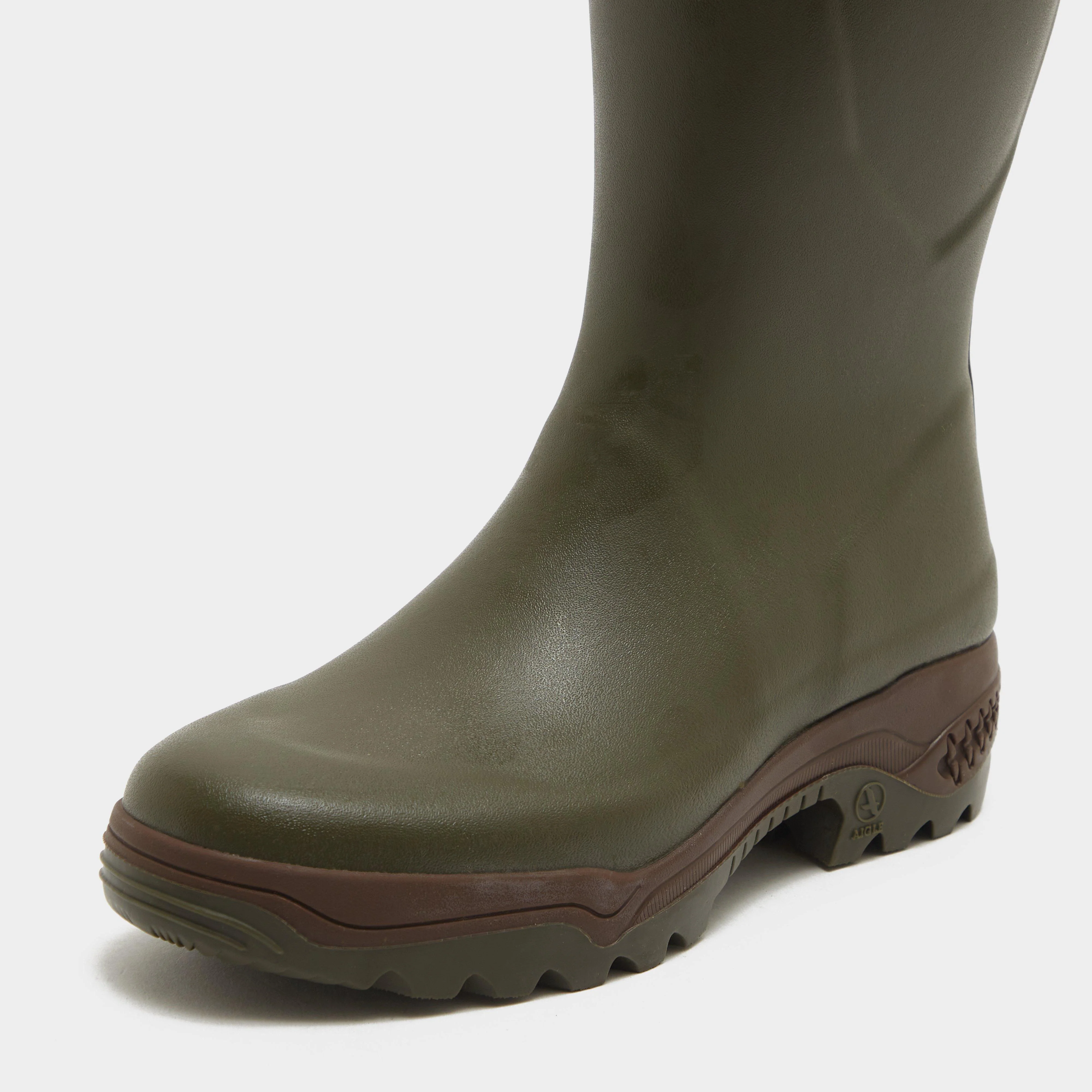 Womens Parcours 2 Wellington Boots Khaki - Image 5