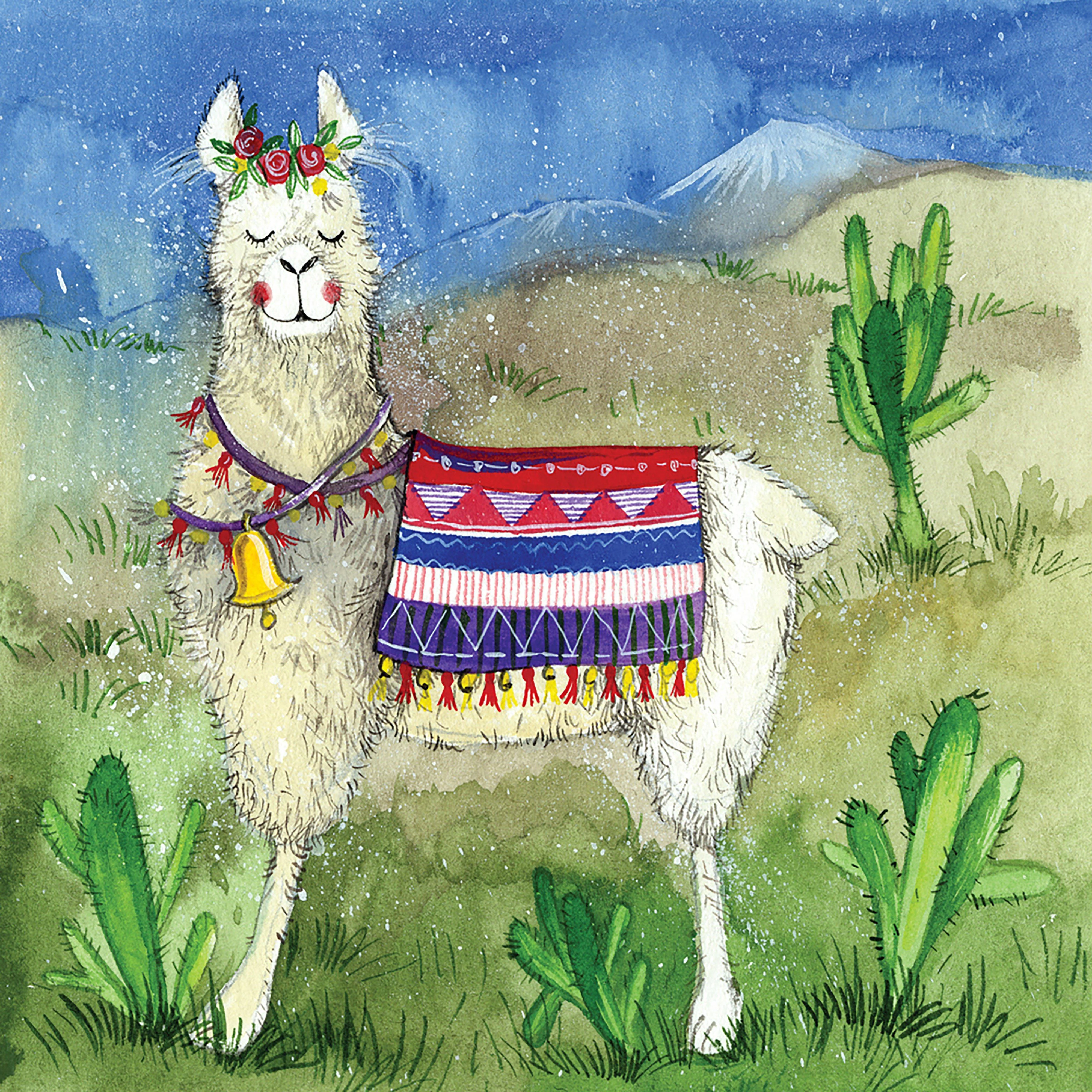 Blank Card Llama - Image 2