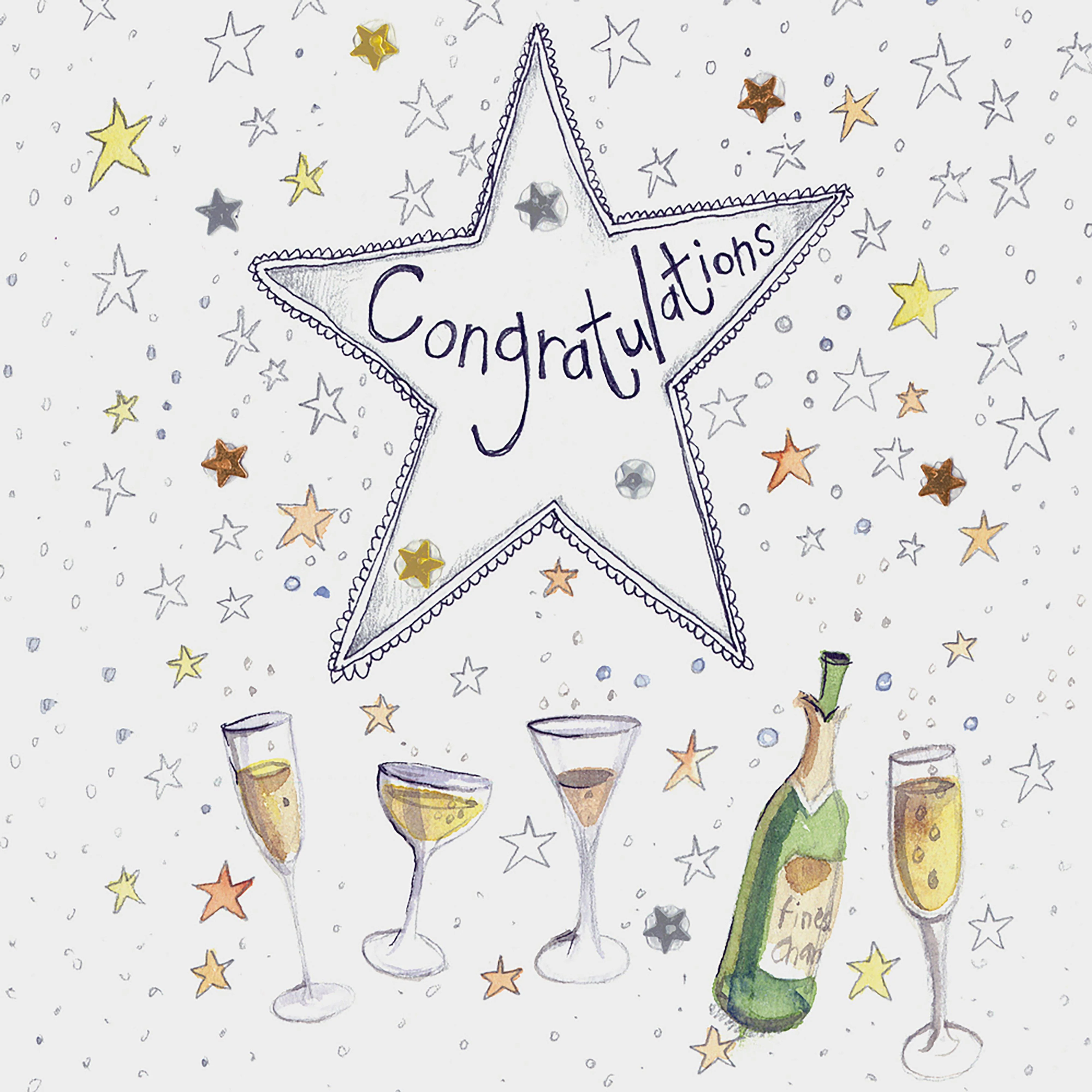 Little Sparkle Card Congratulations