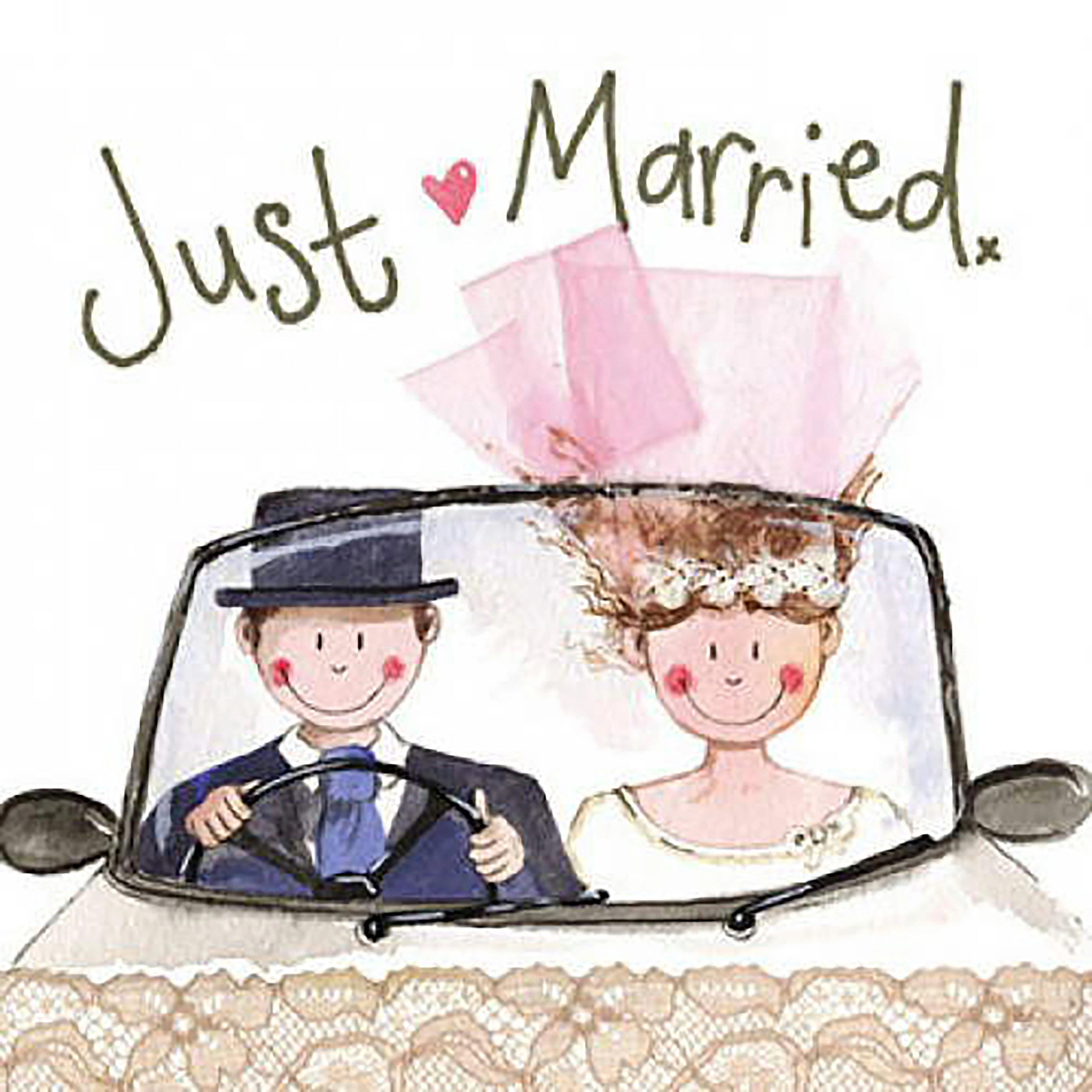 Sparkle Card Just Married - Image 2