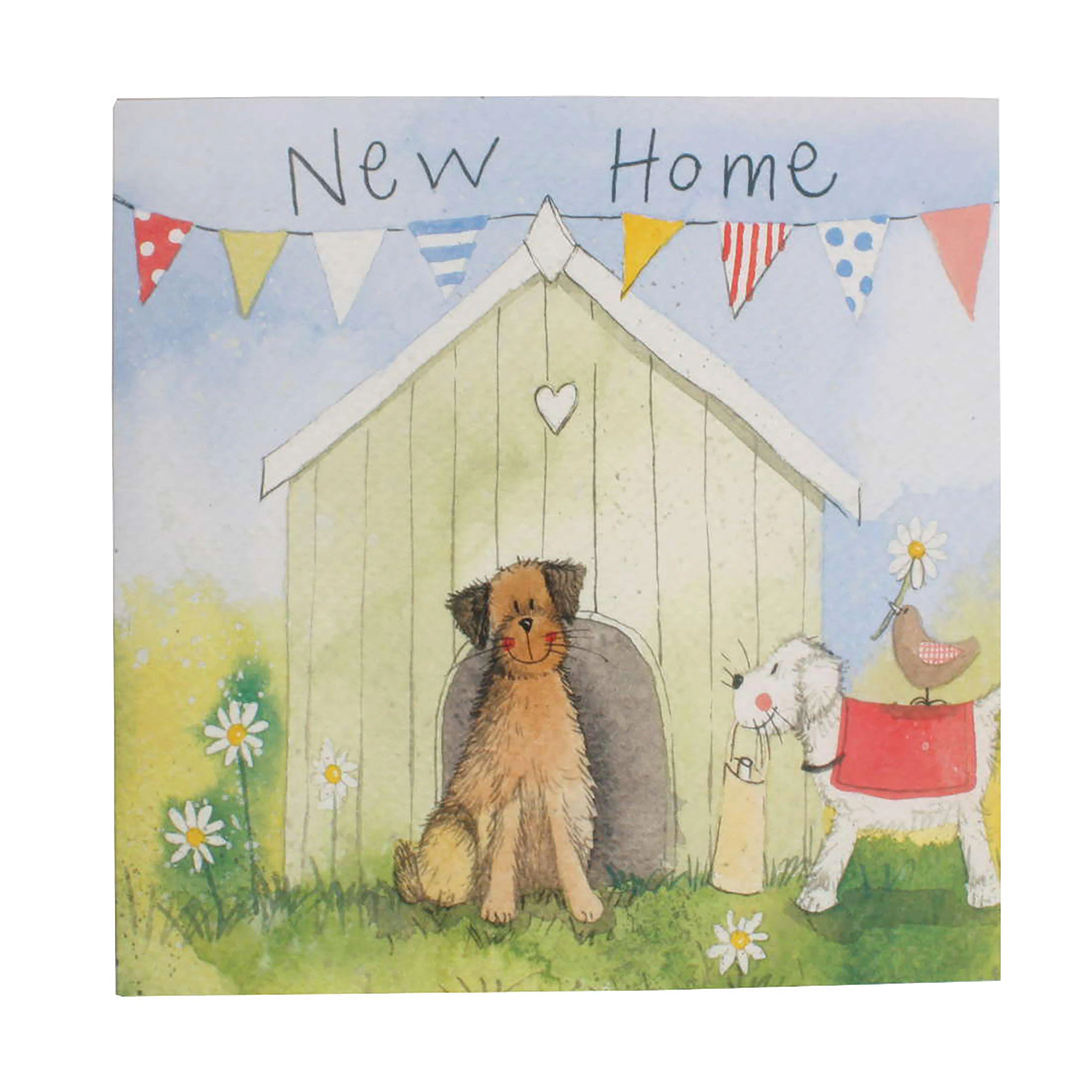 Square Occasion Card Dog House - Image 3