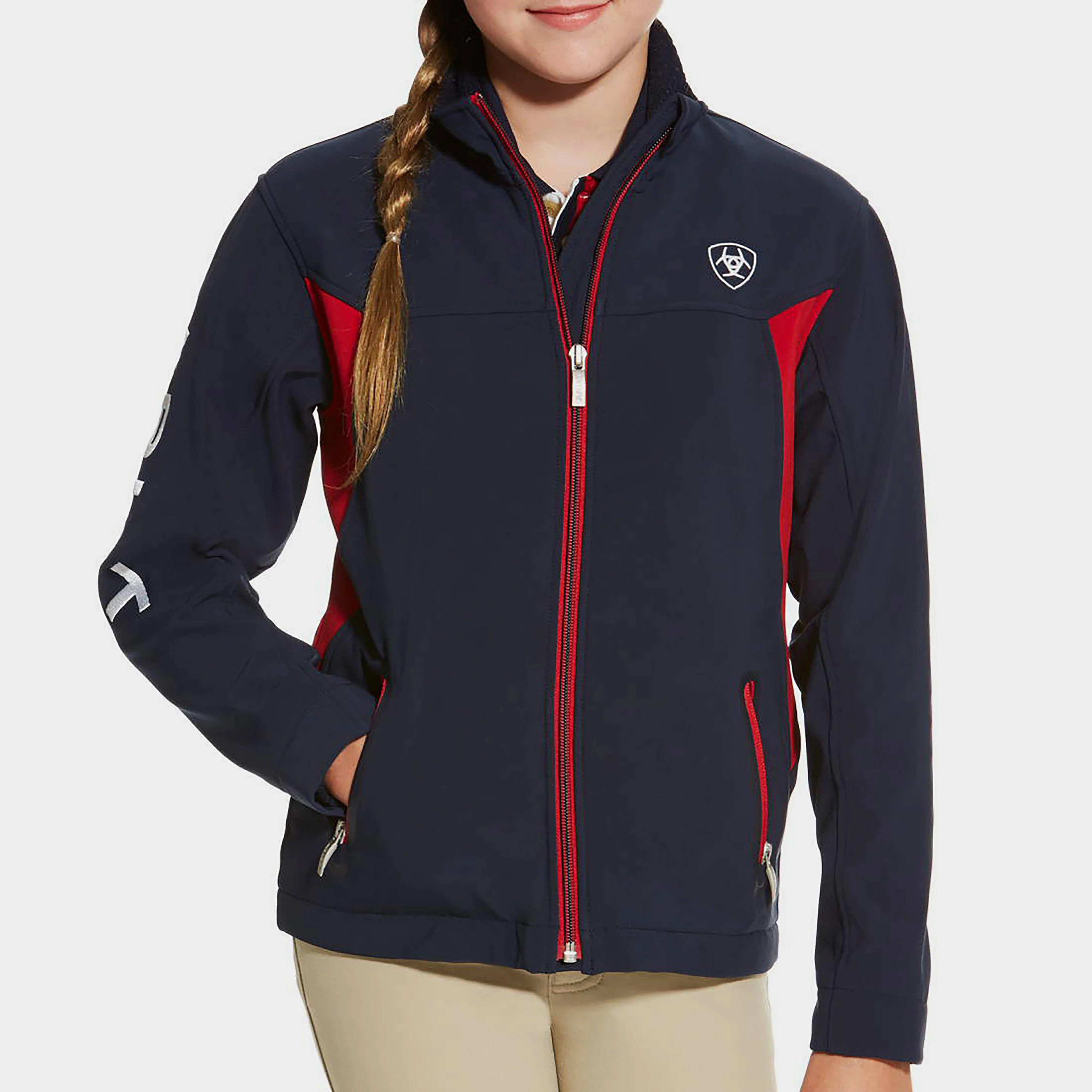 Childs Team Softshell Navy - Image 3