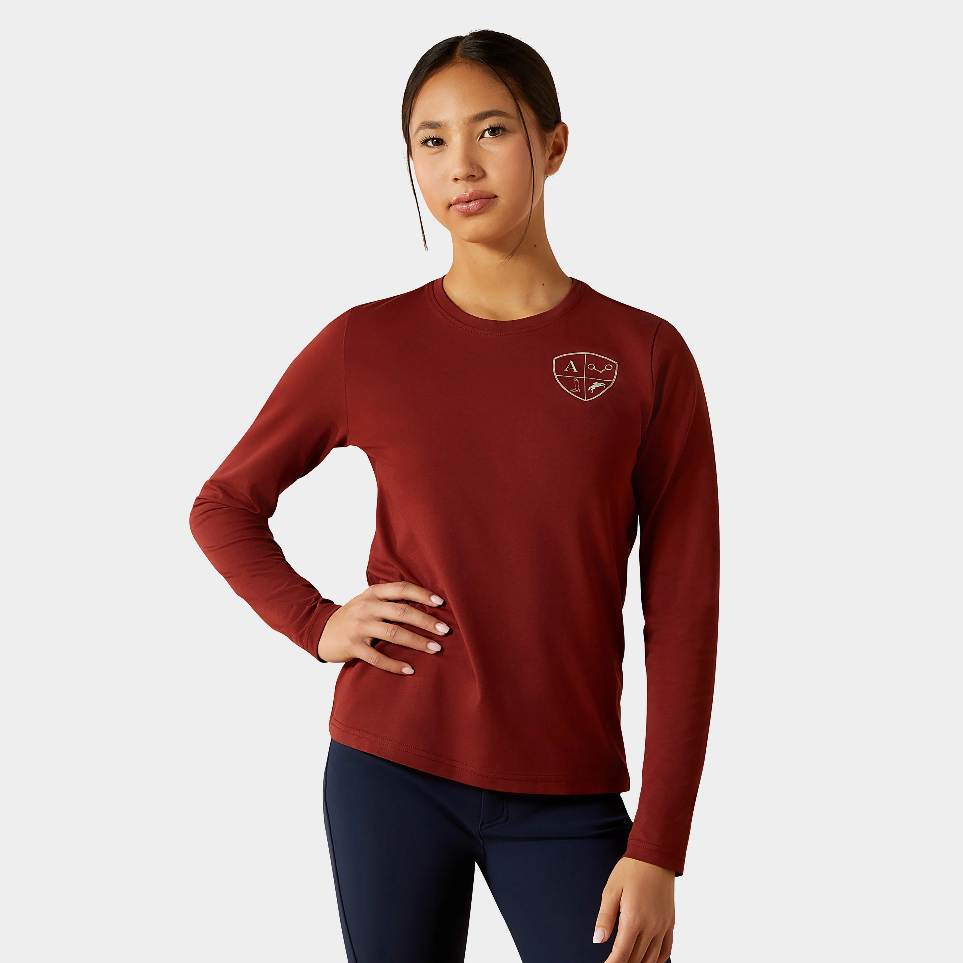 Kids' Eq Icons T-Shirt Madder Brown