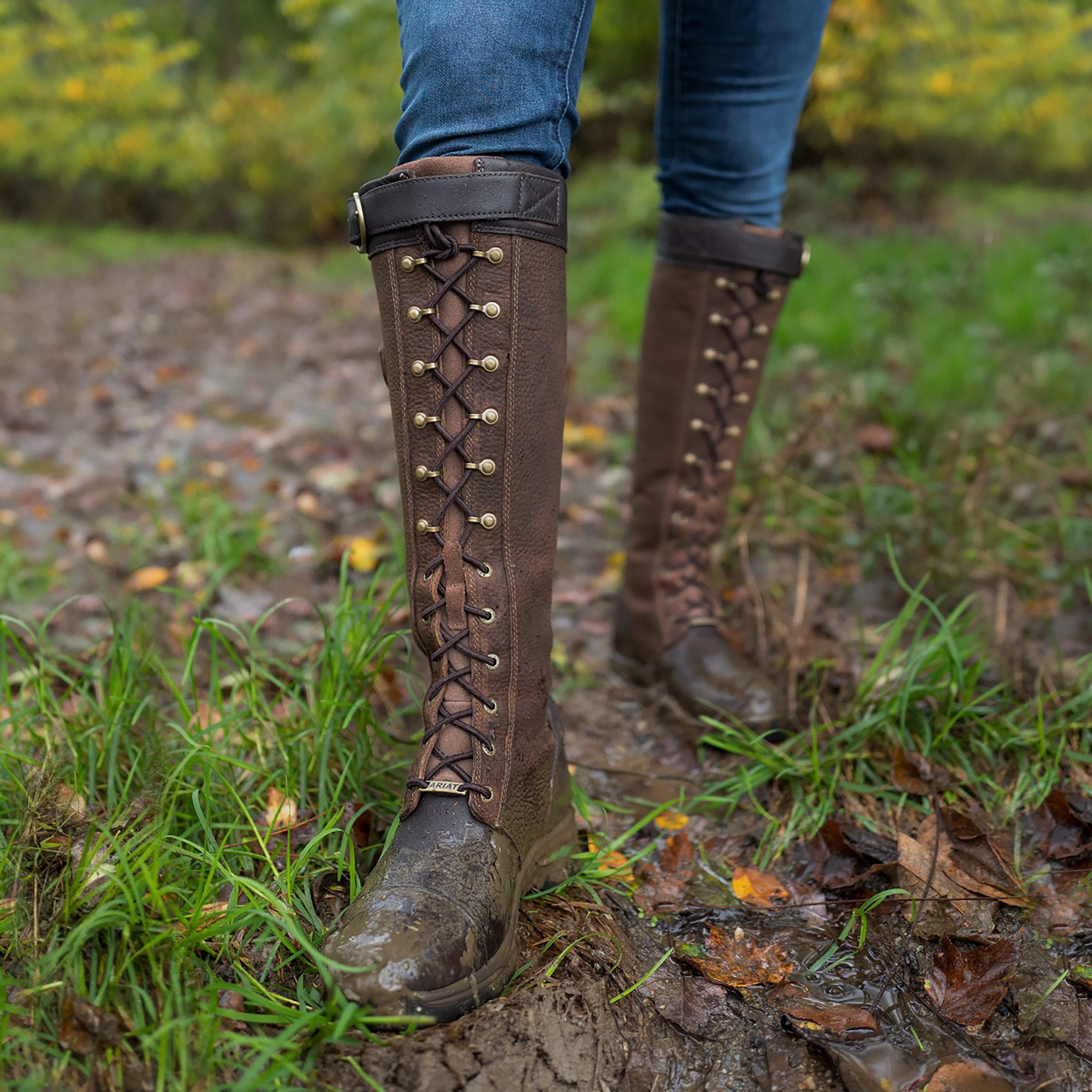 Ladies Berwick GTX Insulated Country Boots Ebony - Image 6