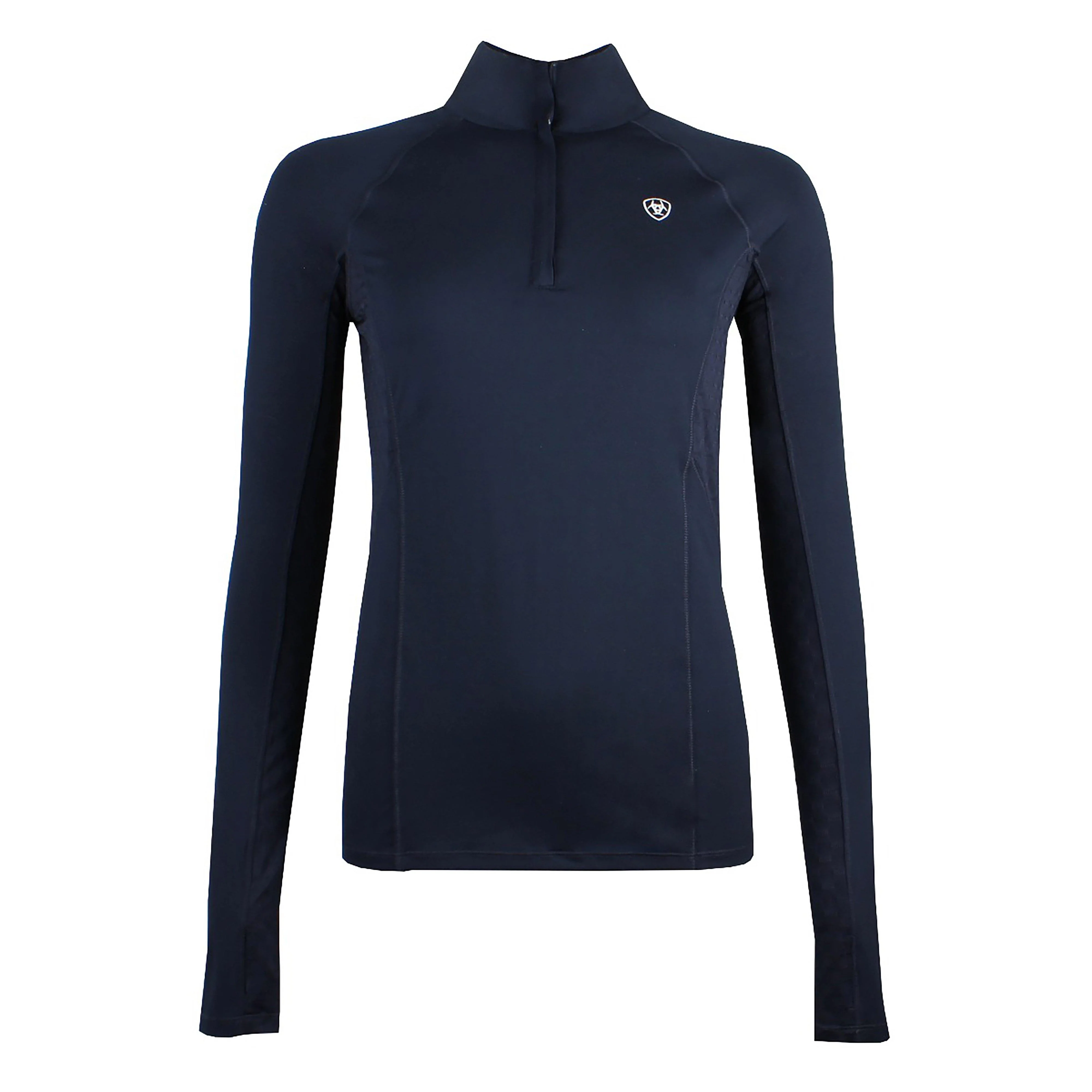 Ladies Lowell 2.0 1/4 Zip Baselayer Navy - Image 4