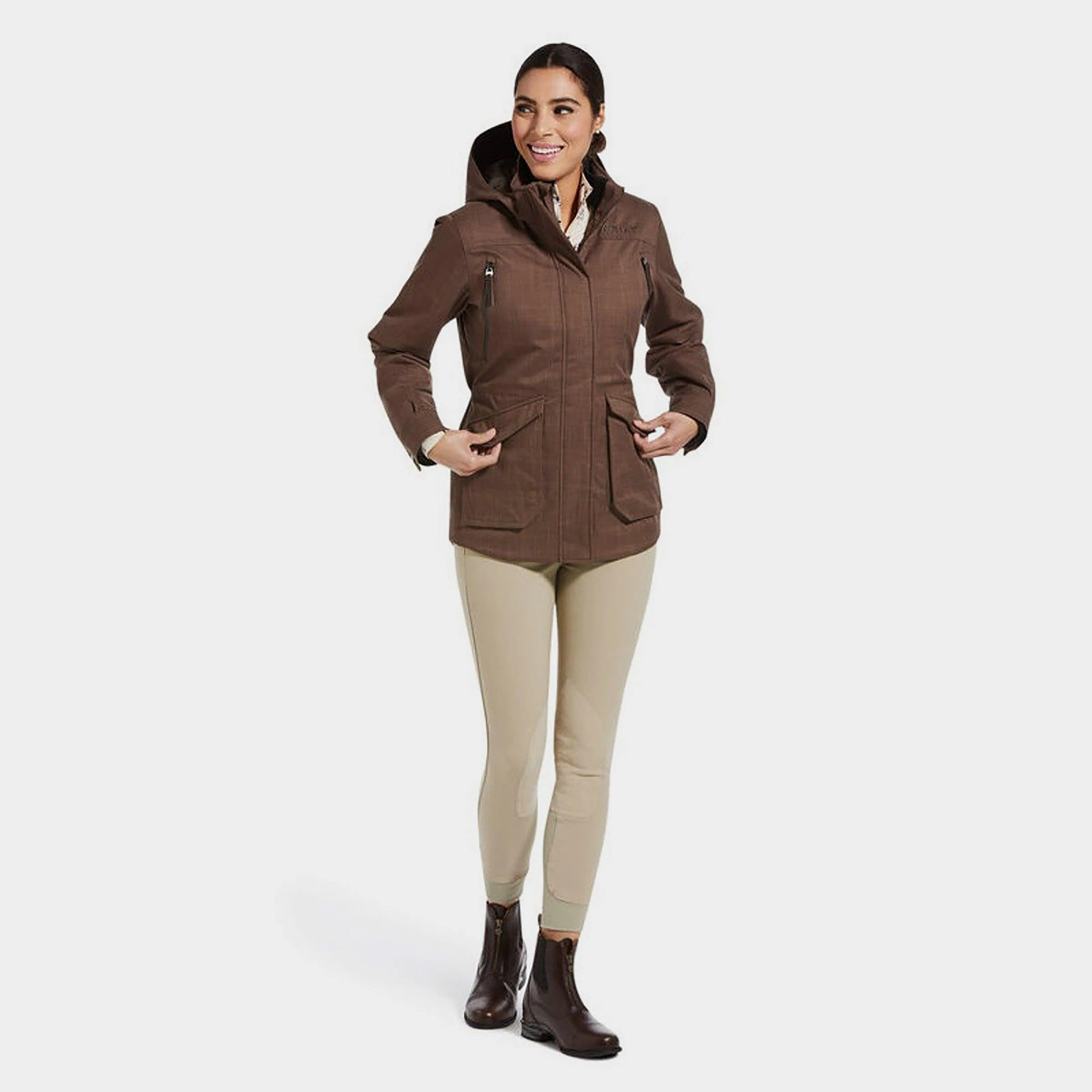 Ladies Sterling Waterproof insulated Parka Banyan Bark - Image 2