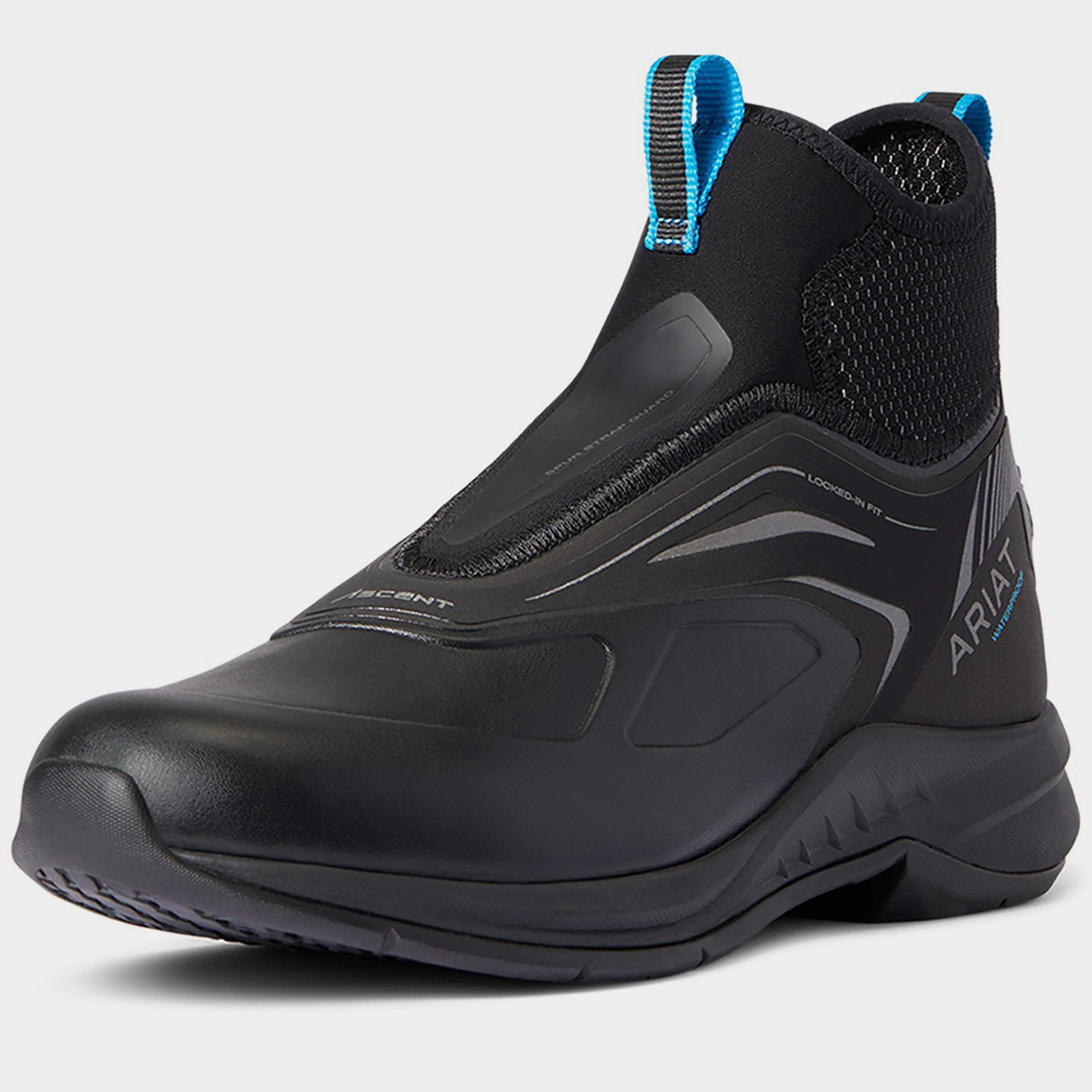 Mens Ascent Short H2O Boots Black - Image 2