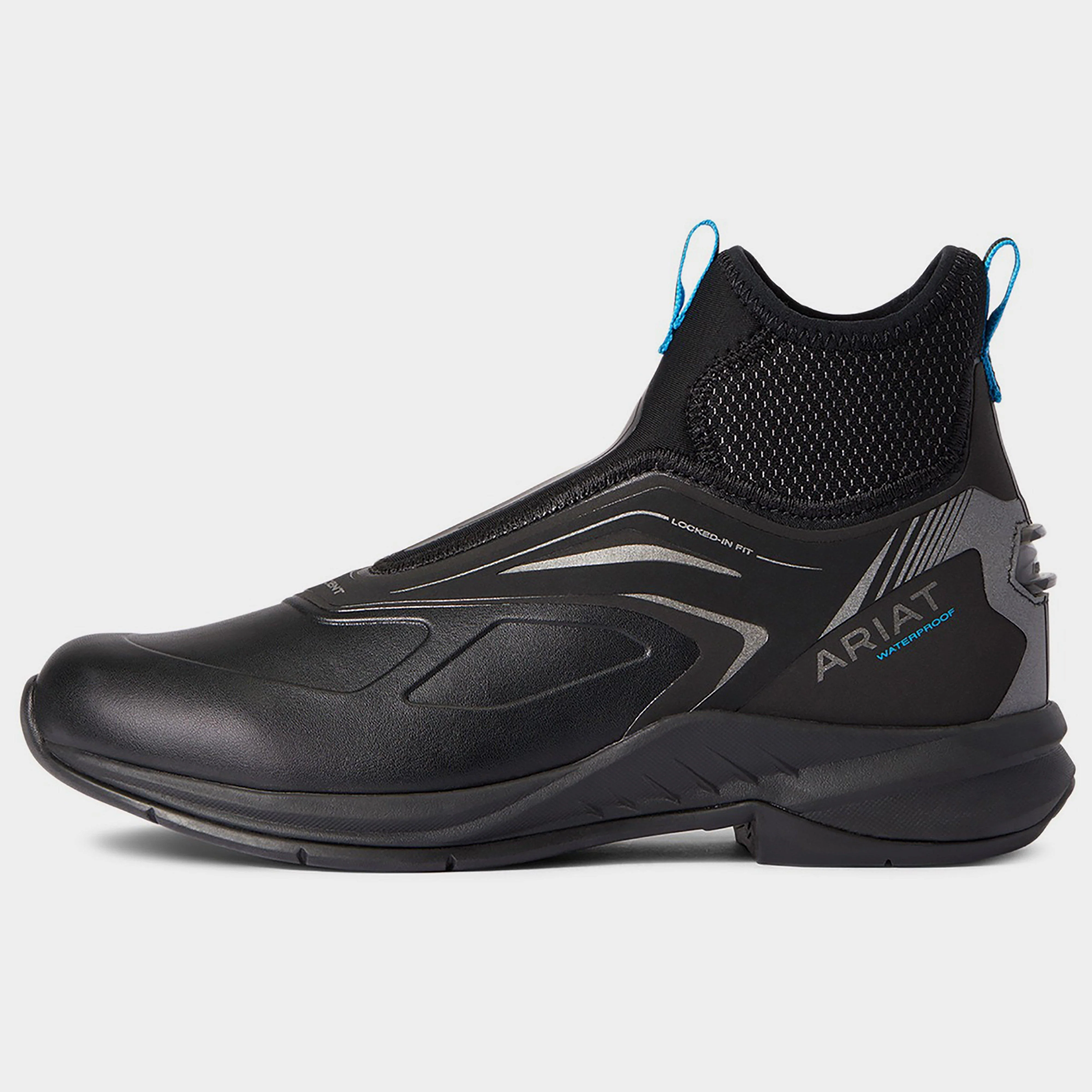Mens Ascent Short H2O Boots Black - Image 3
