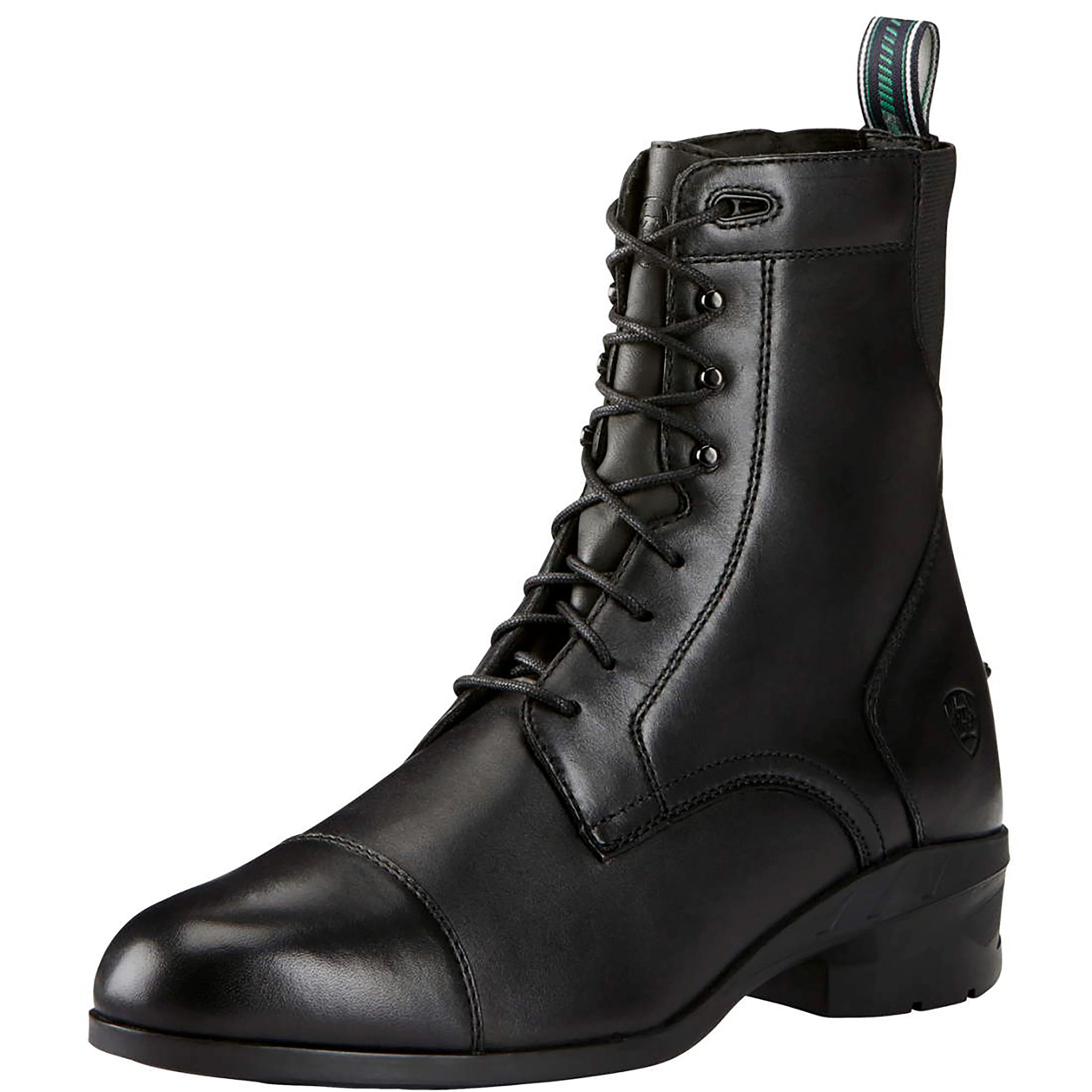 Mens Heritage IV Lace Paddock Boots Black - Image 6