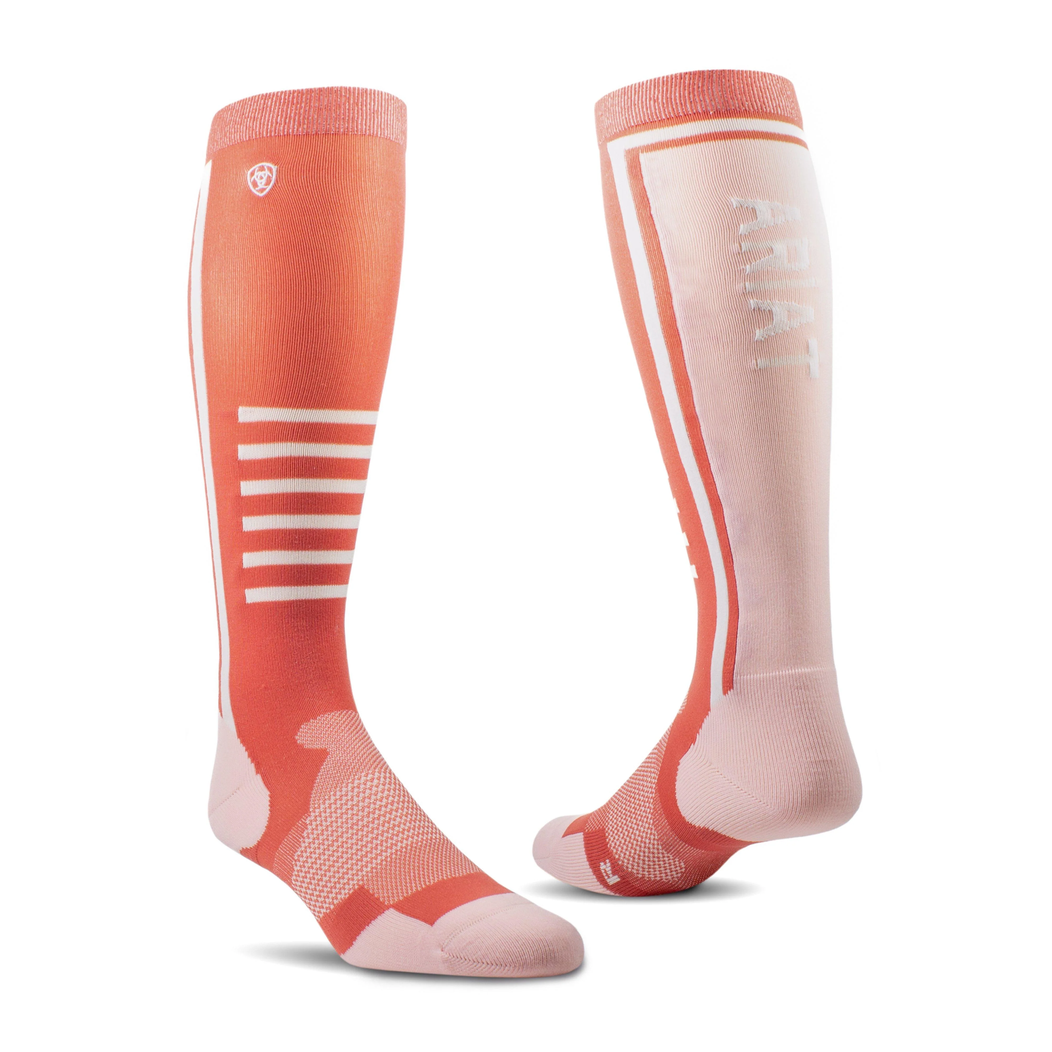 Tek Slimline Performance Socks Lily Faded Rose/Blush - Image 2