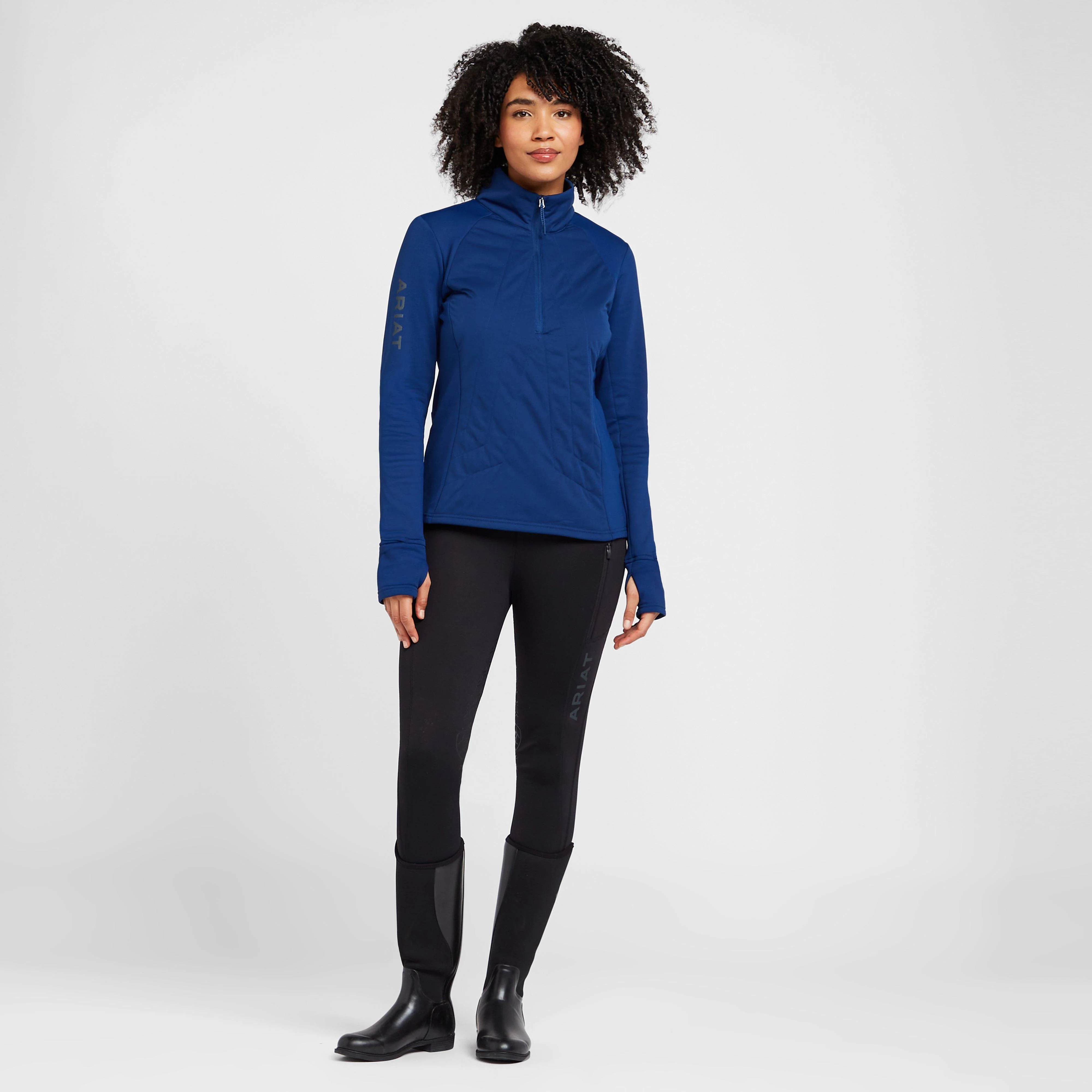 Venture Half Zip Sweatshirt Estate Blue - Image 3