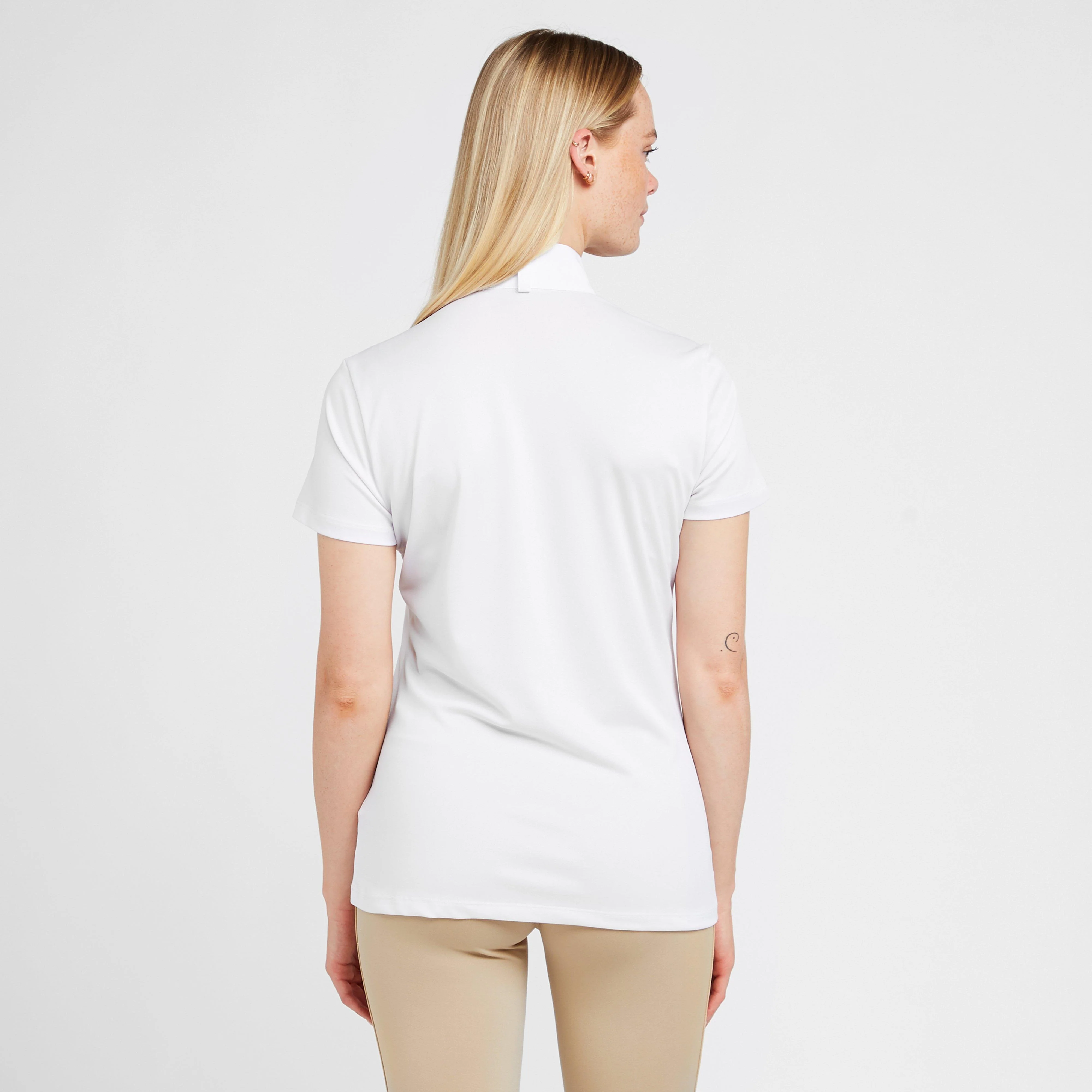Womens Aptos Show Top White - Image 2