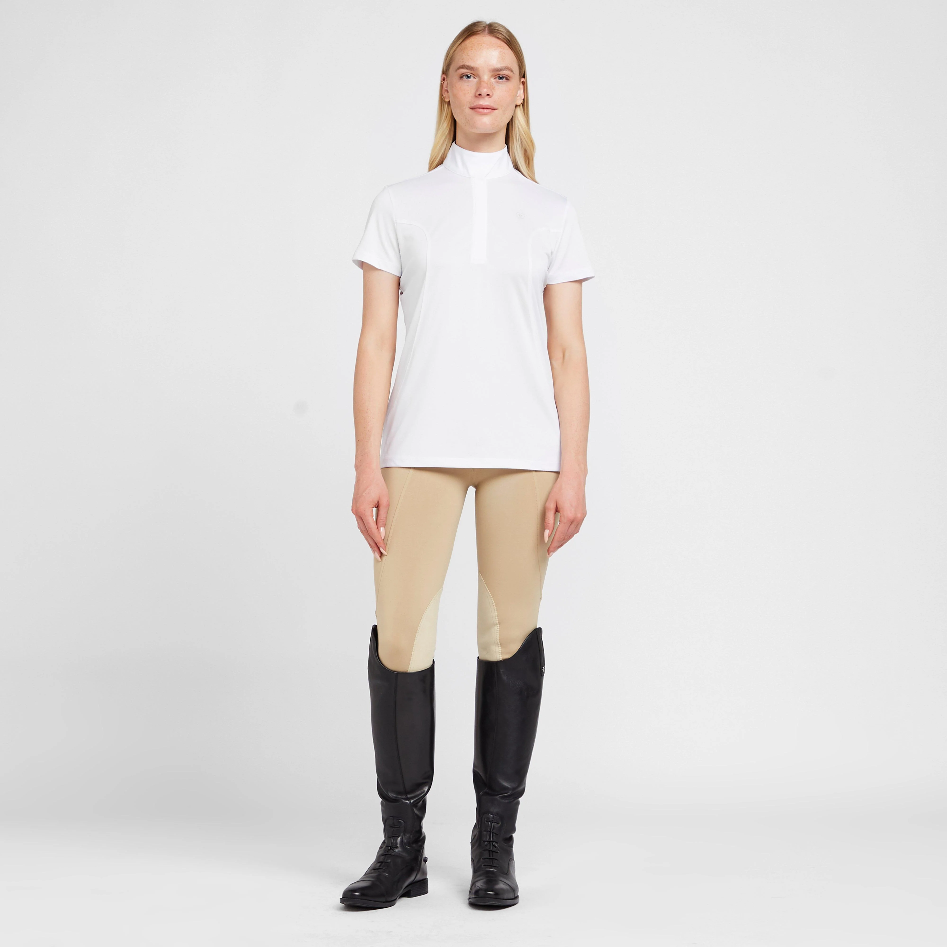 Womens Aptos Show Top White - Image 3