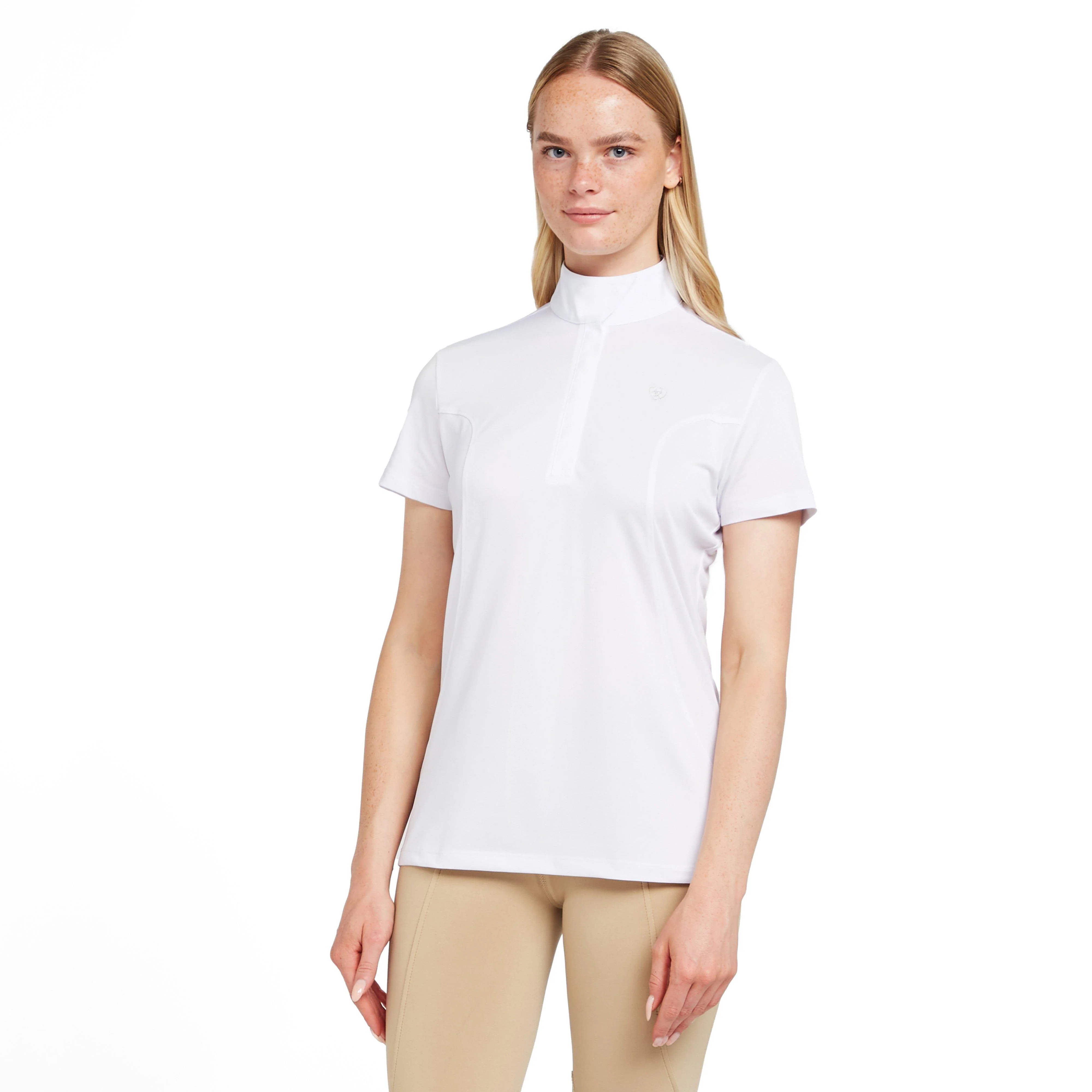 Womens Aptos Show Top White - Image 7