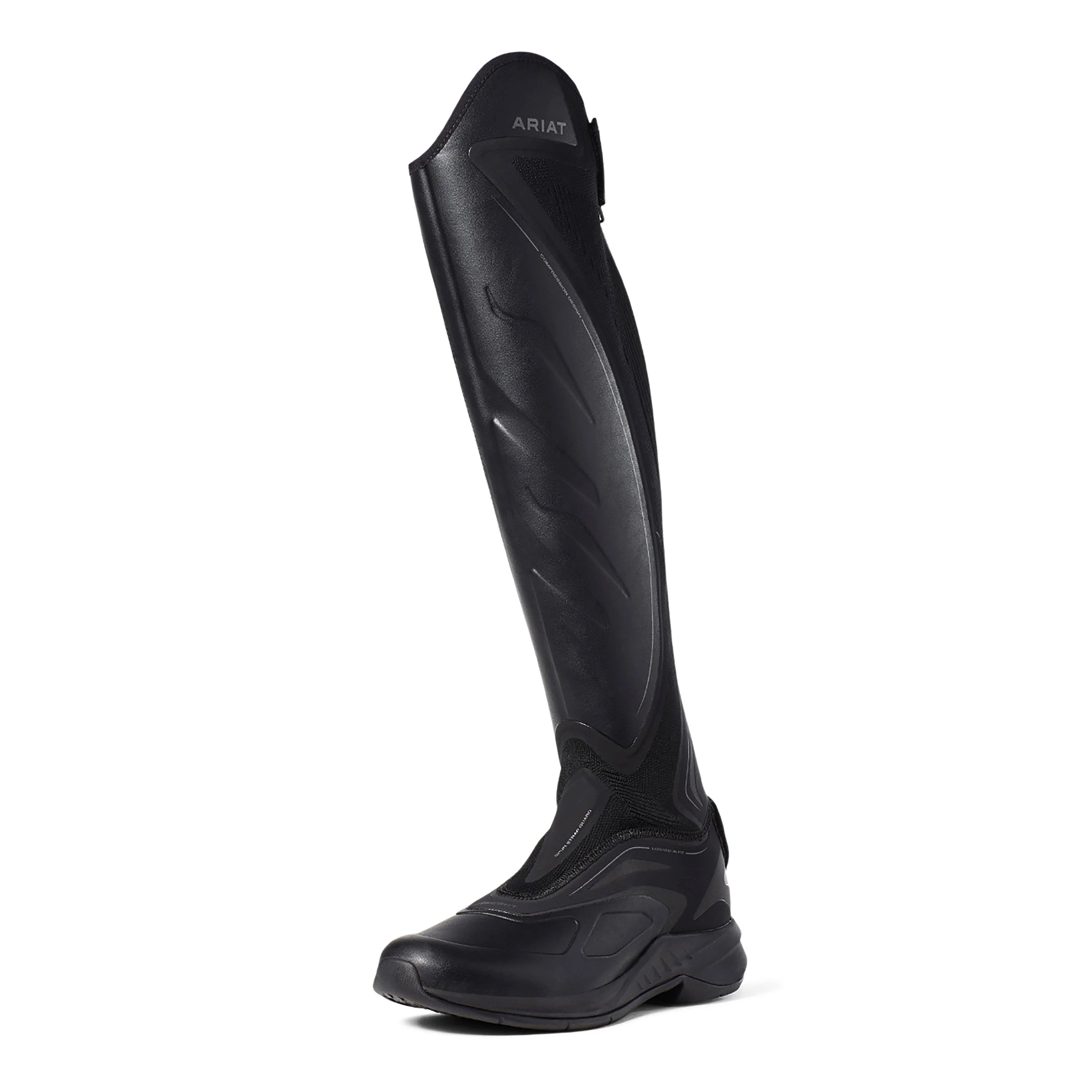 Womens Ascent Long Boots Black - Image 11