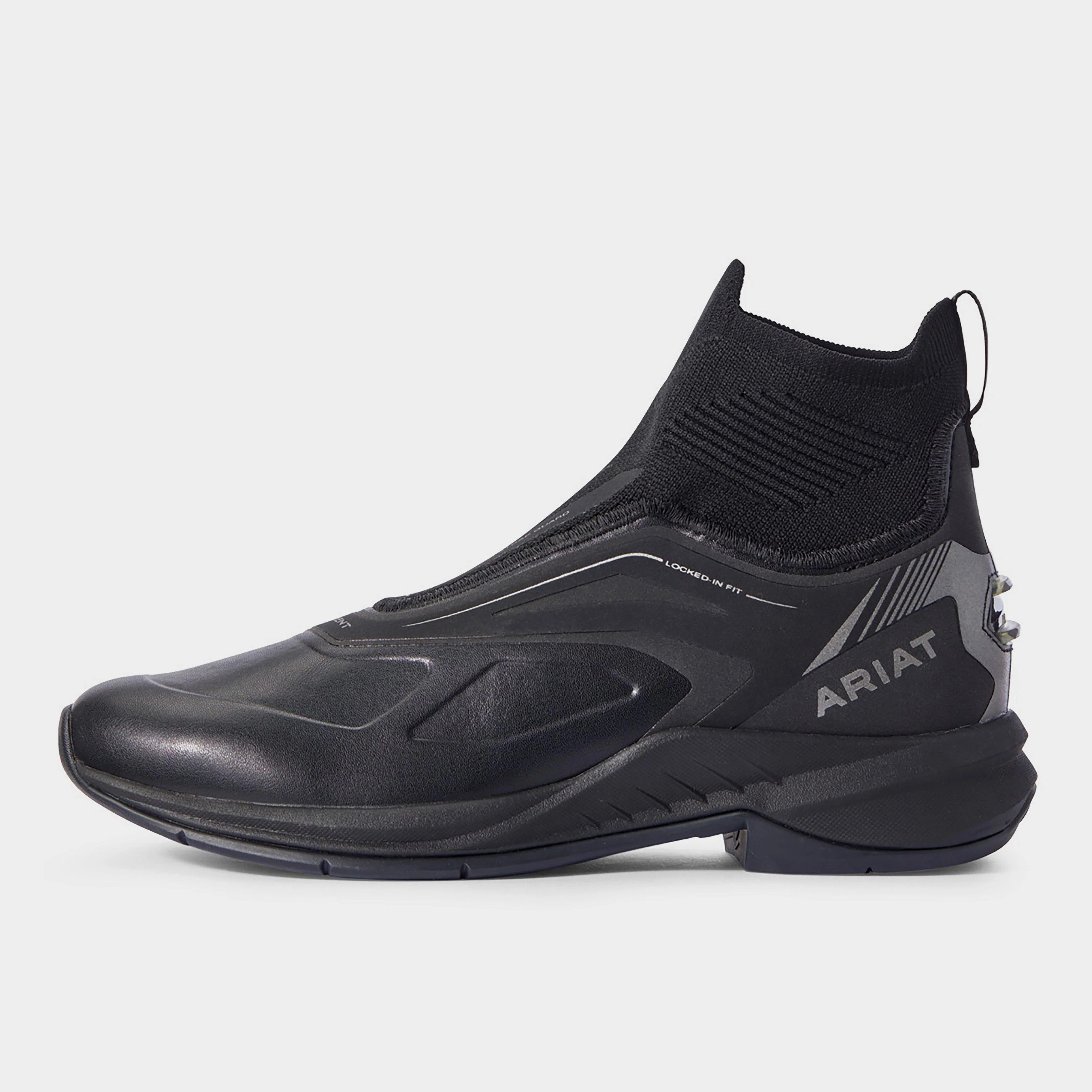 Womens Ascent Short Boots Black - Image 2