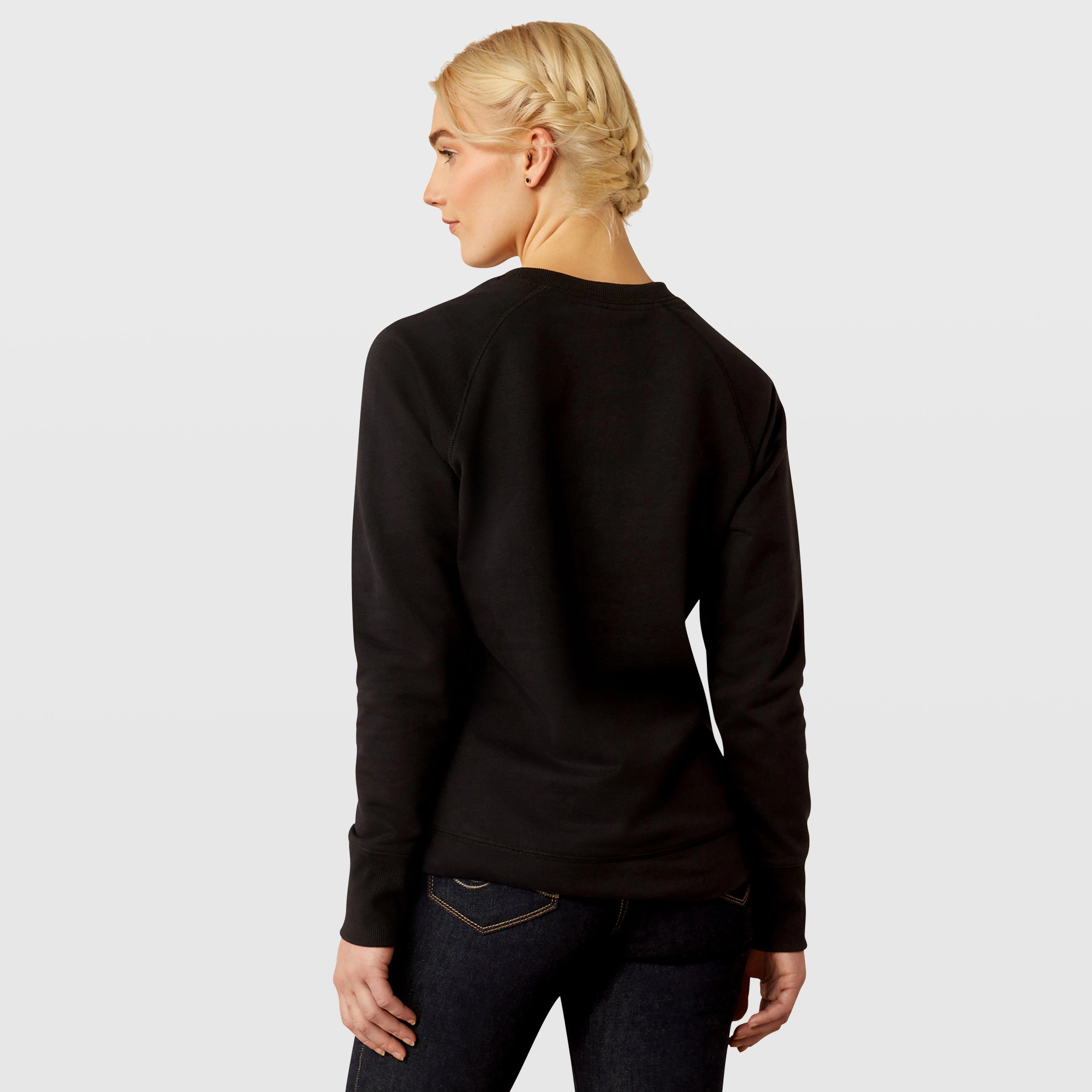 Womens Benicia Sweatshirt  Black - Image 2