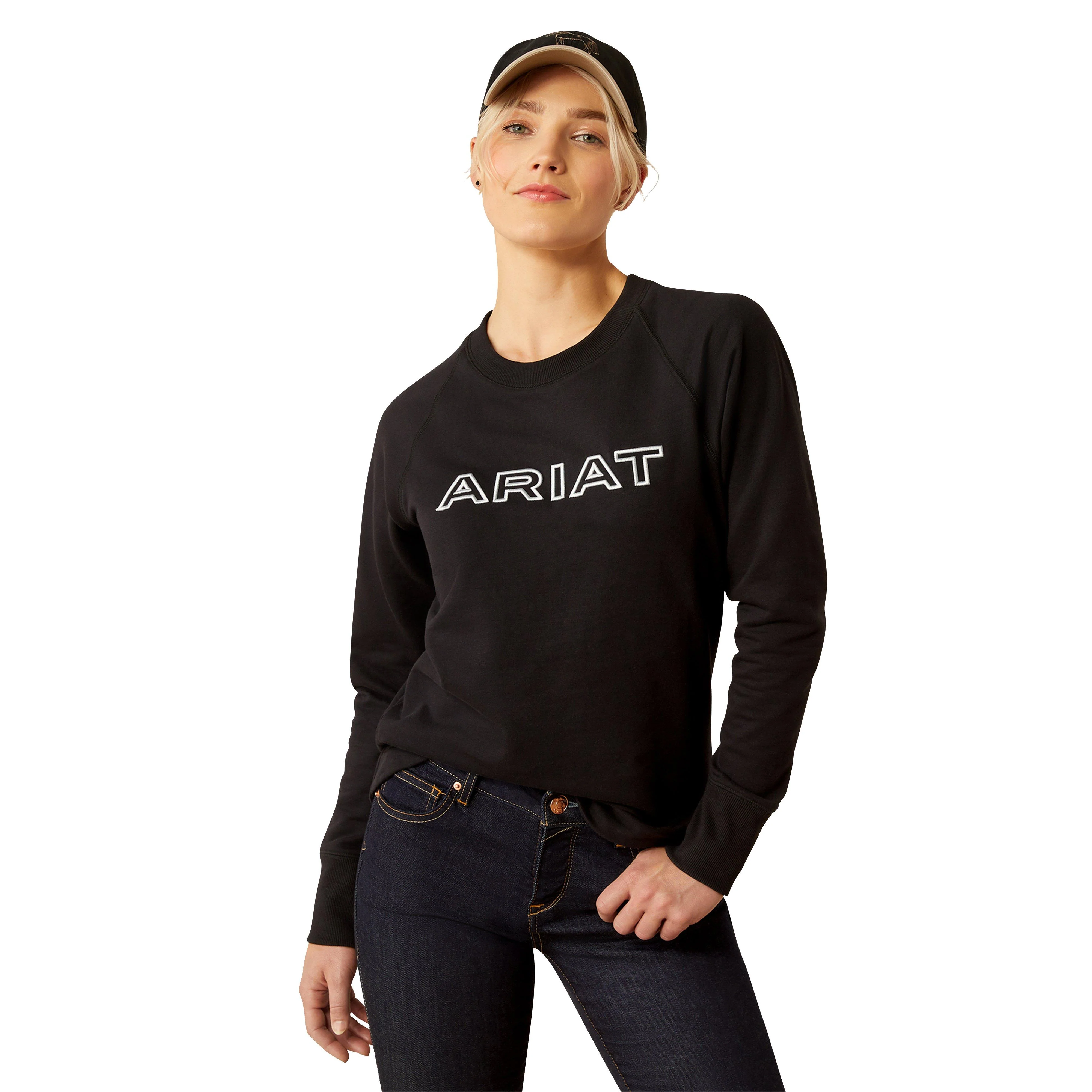 Womens Benicia Sweatshirt  Black - Image 5