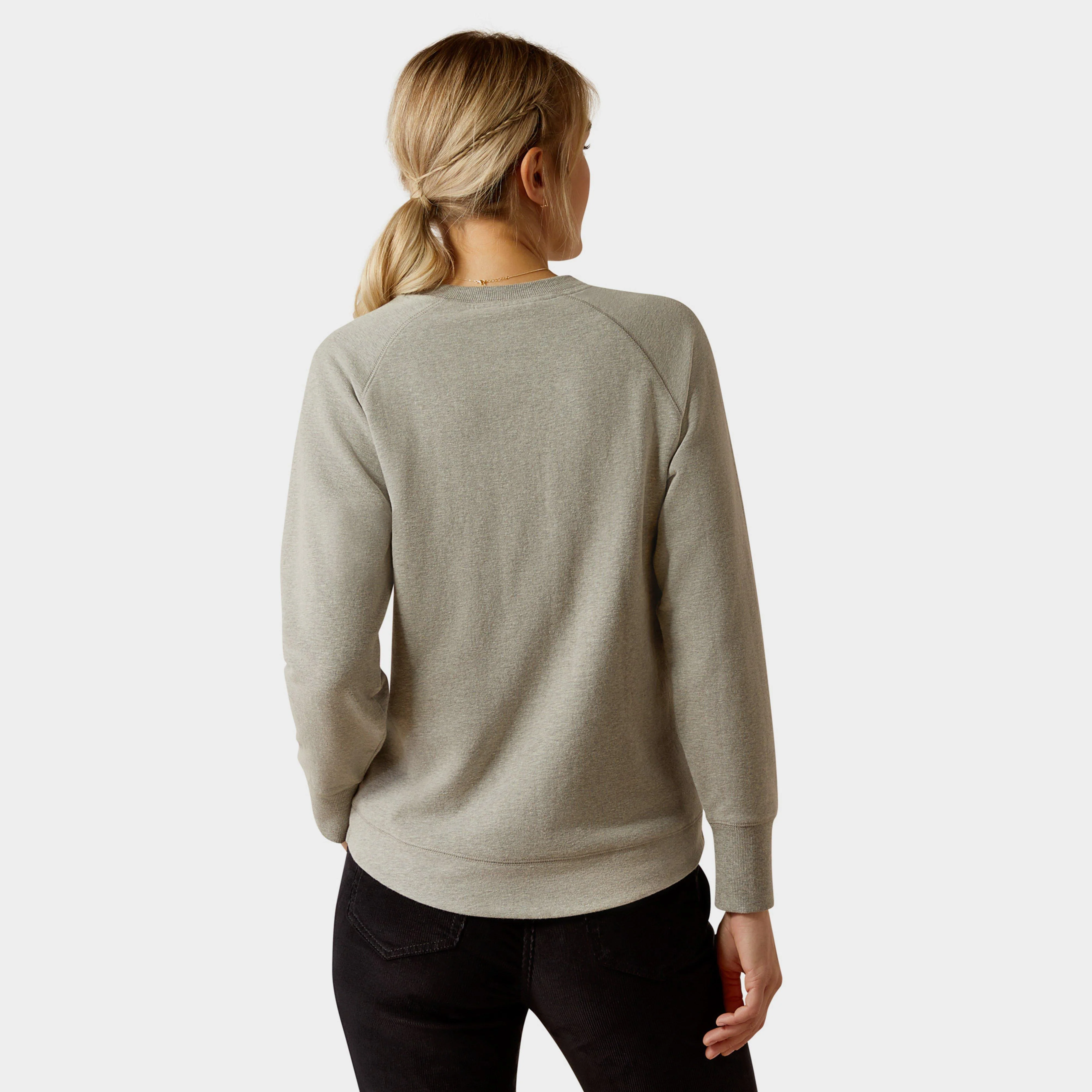 Womens Benicia Sweatshirt Heather Grey - Image 2