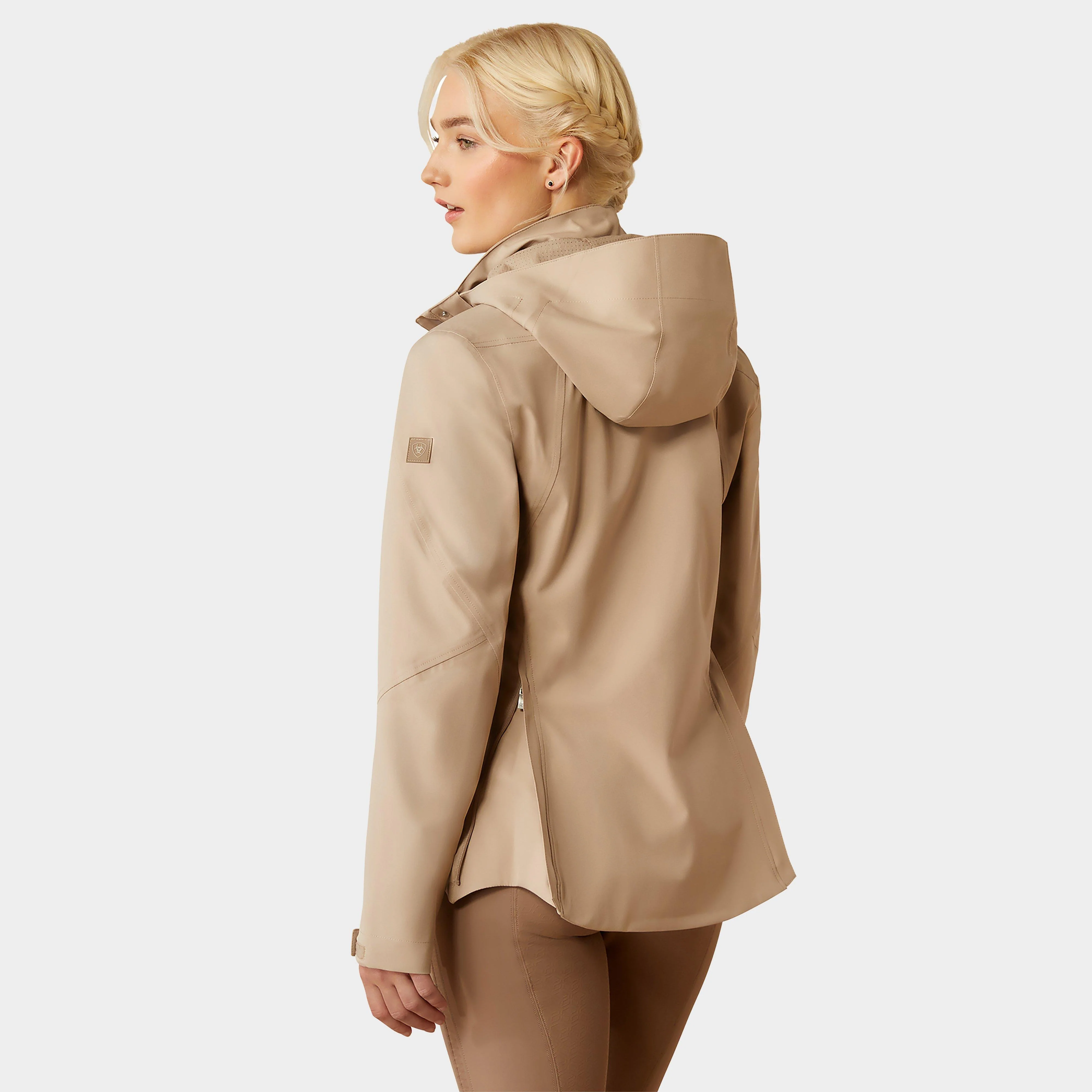 Womens Coastal Waterproof Jacket Cape Reed - Image 2