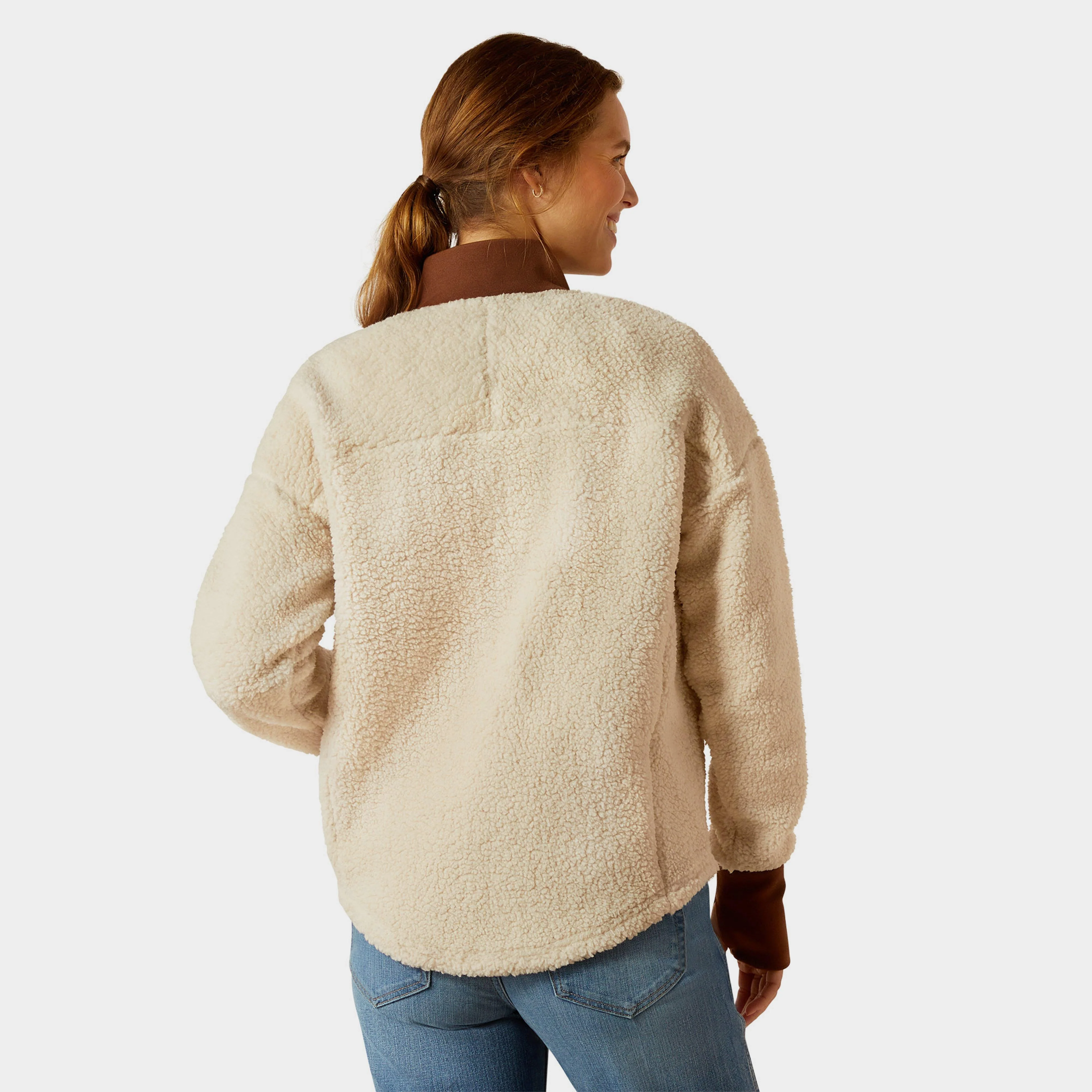 Womens Doyen Sweatshirt Naturalisoft Silt - Image 2