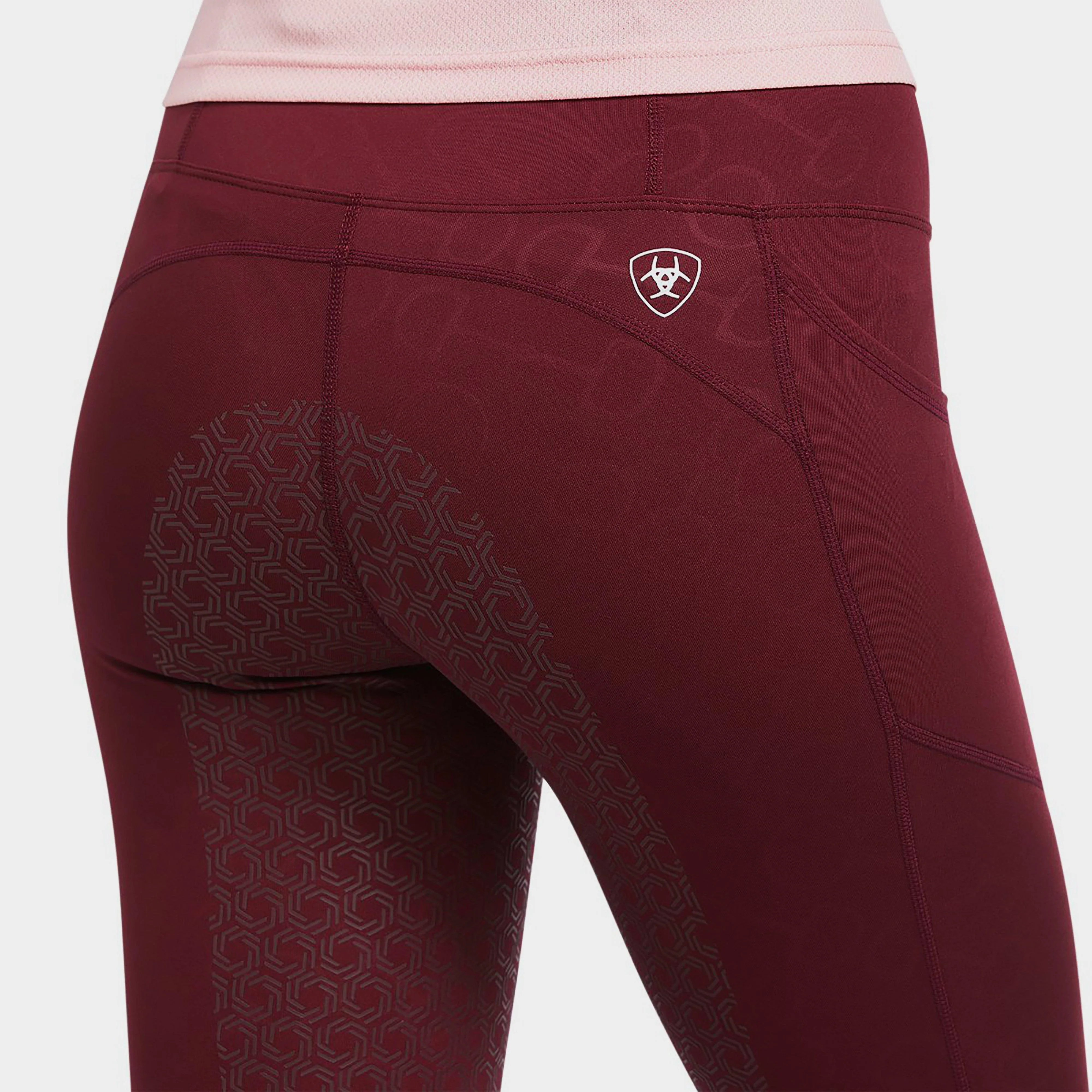 Womens EOS Full Seat Tights Zinfandel Bit Print - Image 5