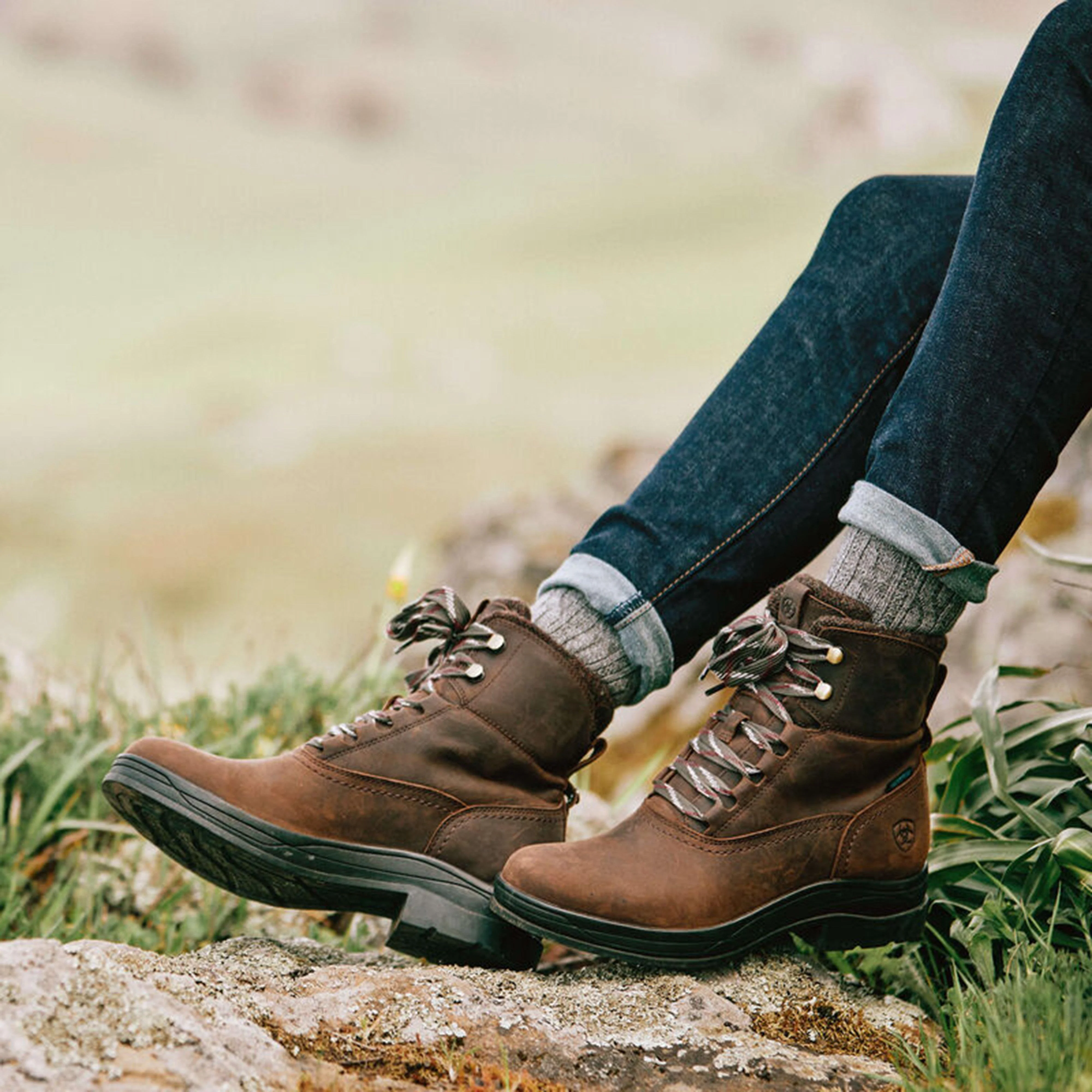 Womens Harper H2O Boots Chocolate - Image 8