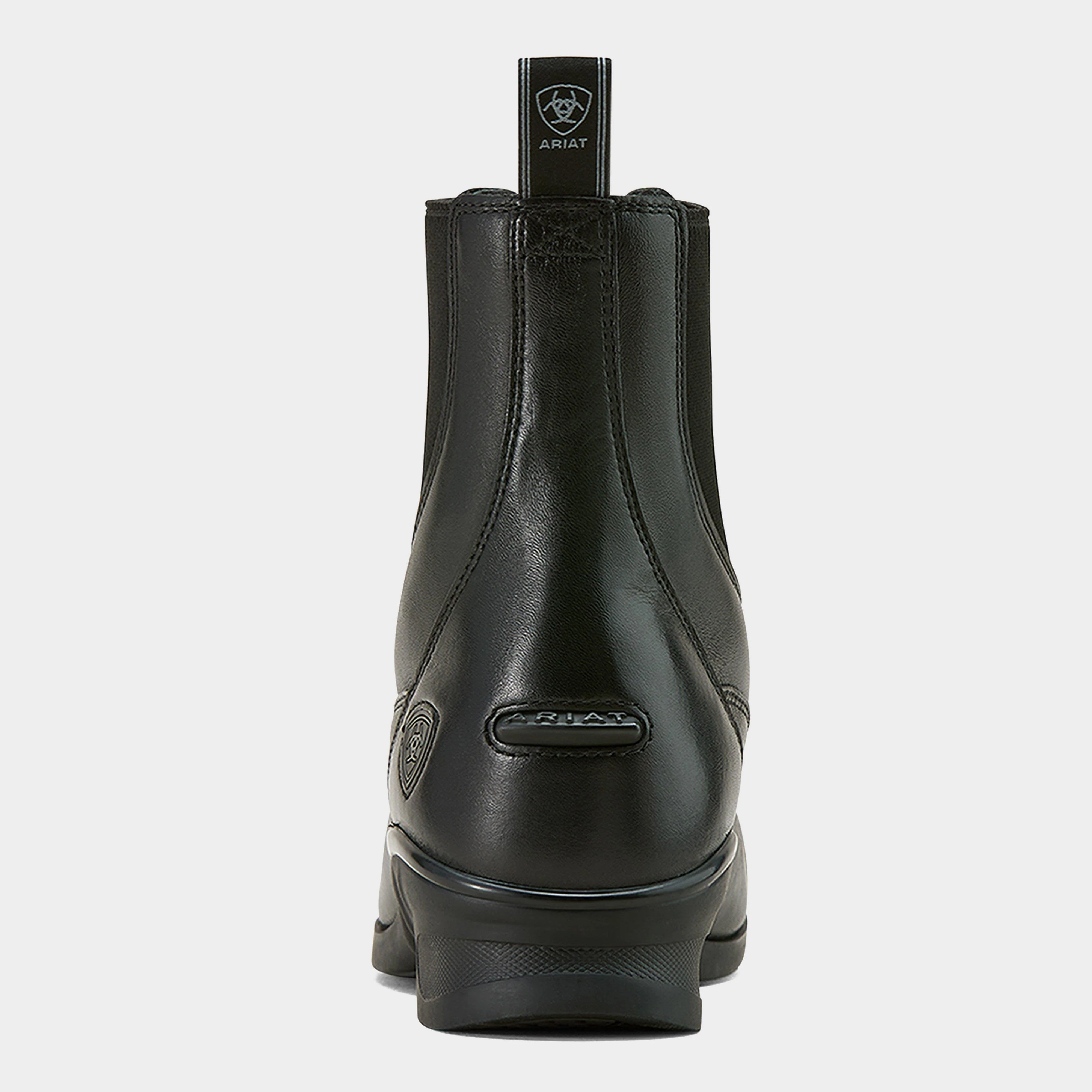 Womens Heritage Zip Paddock Boots Black - Image 4