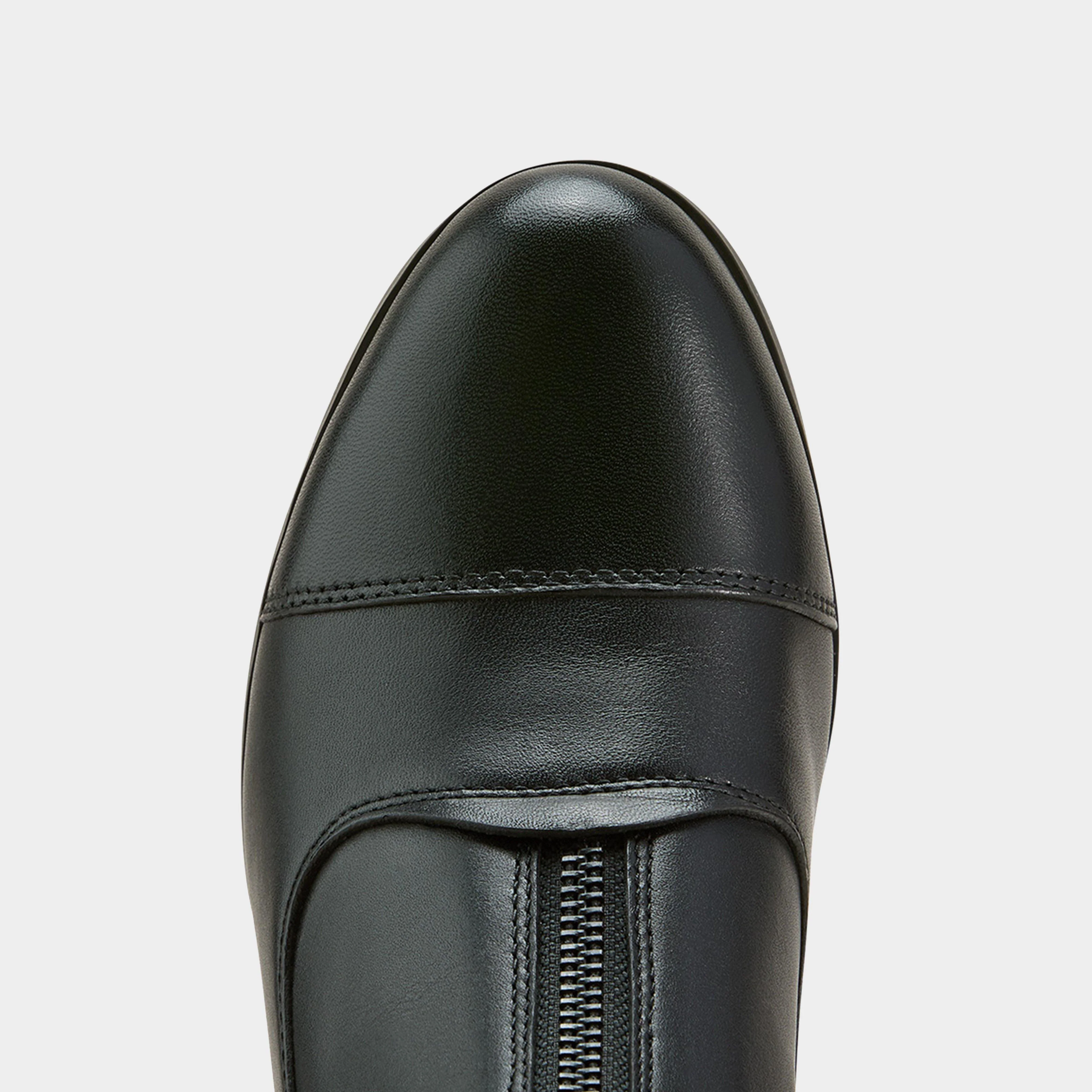 Womens Heritage Zip Paddock Boots Black - Image 5