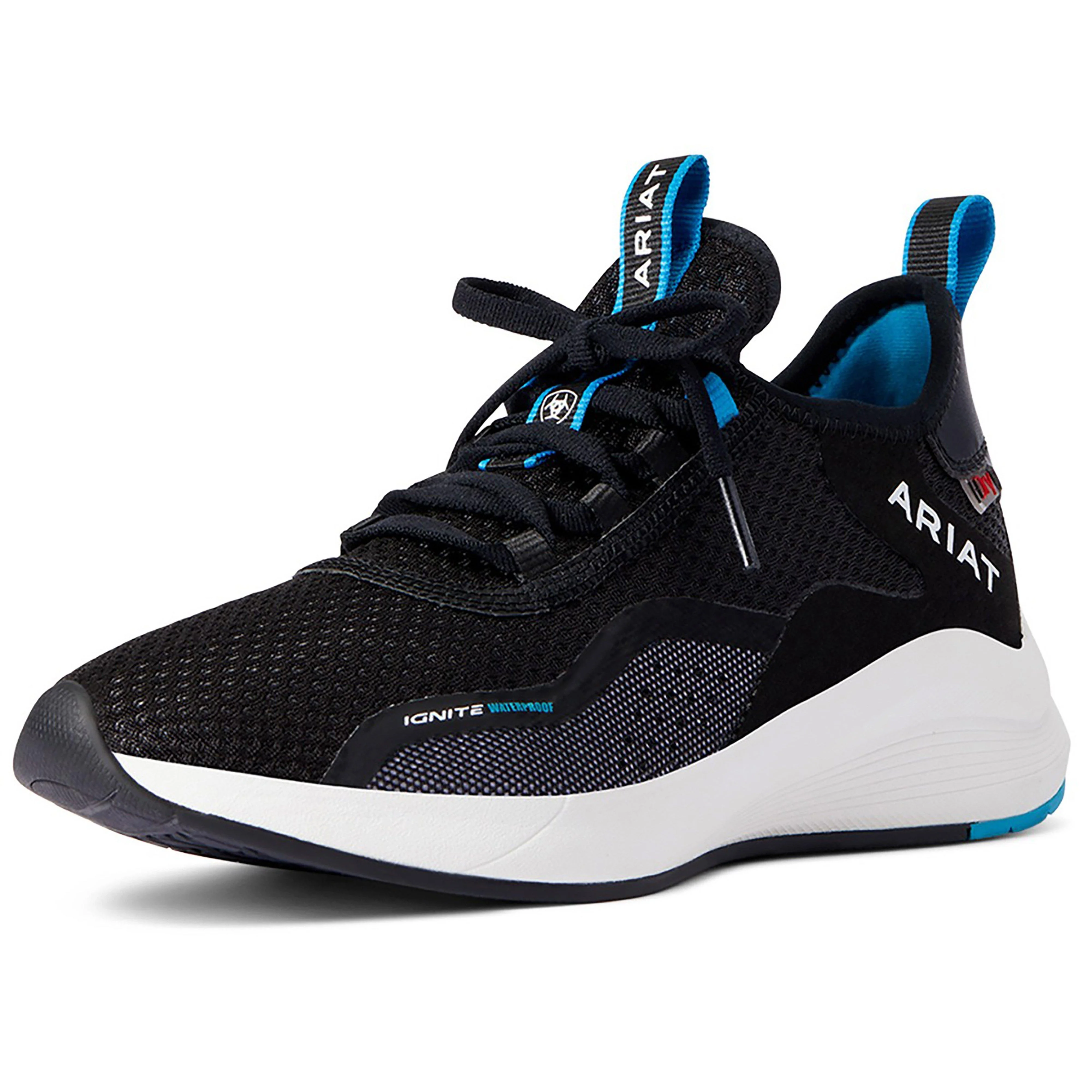 Womens Ignite Lace H2O Trainers Black - Image 7