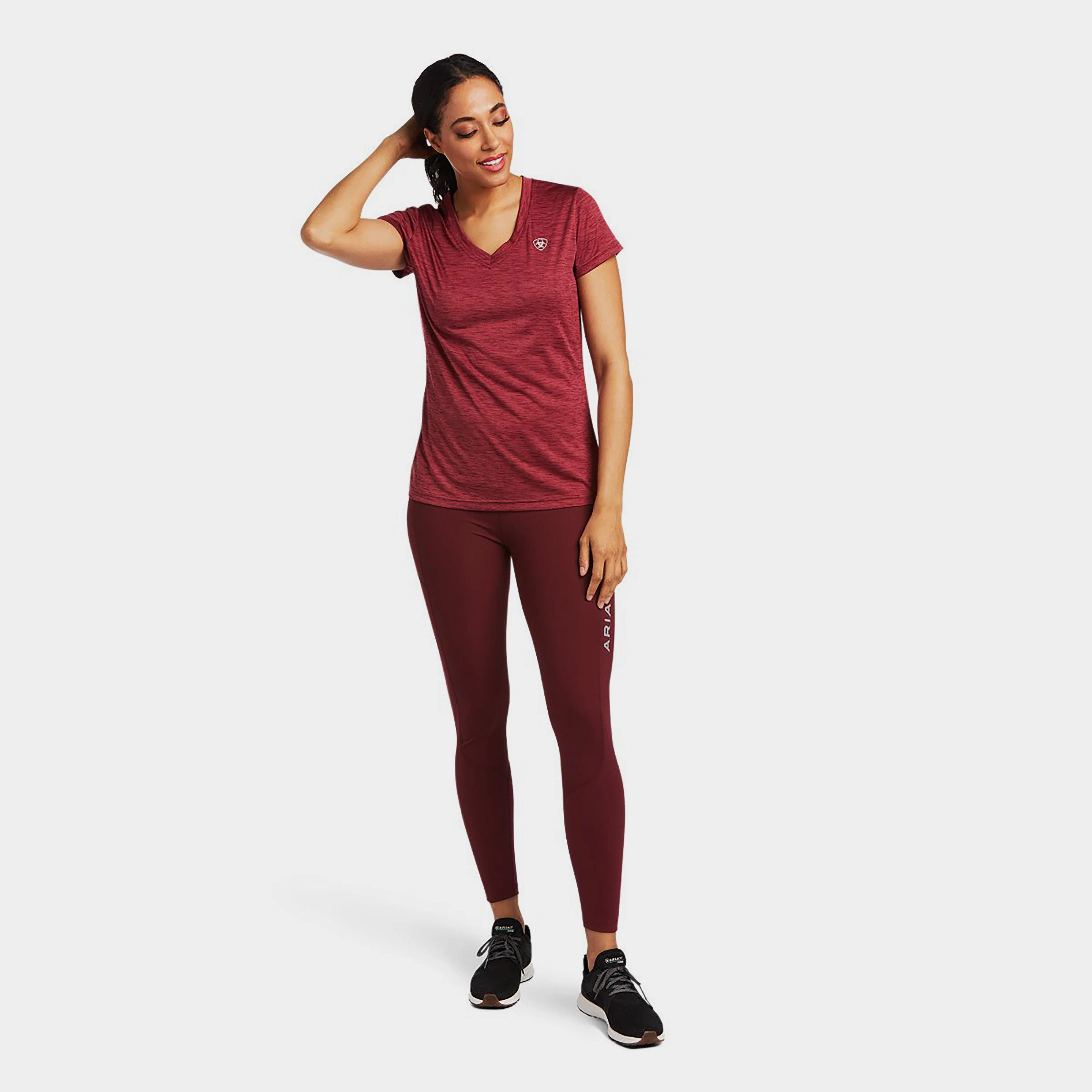 Womens Laguna Short Sleeved Top Zinfandel - Image 4