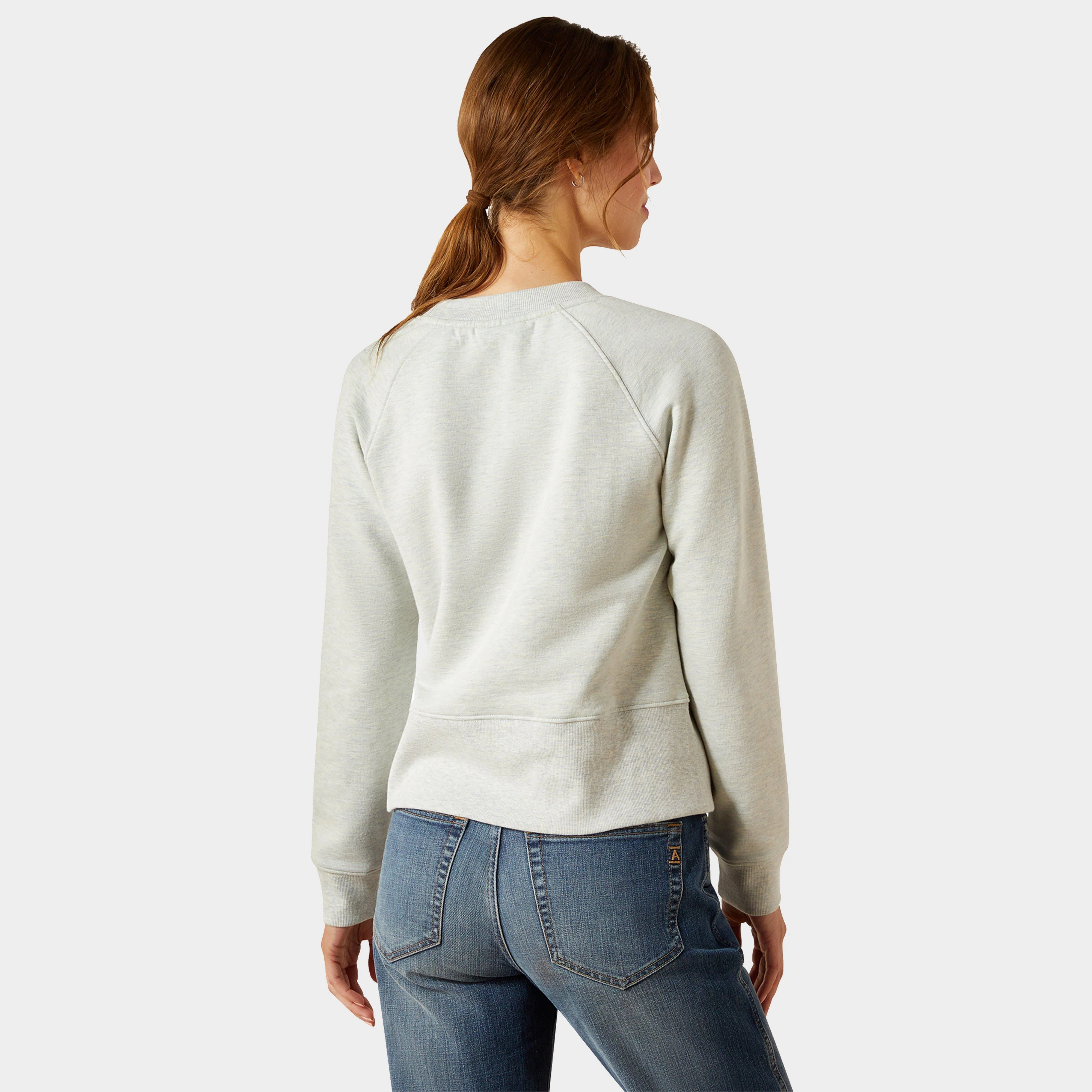 Women's Martine Sweatshirt Heather Grey - Image 2