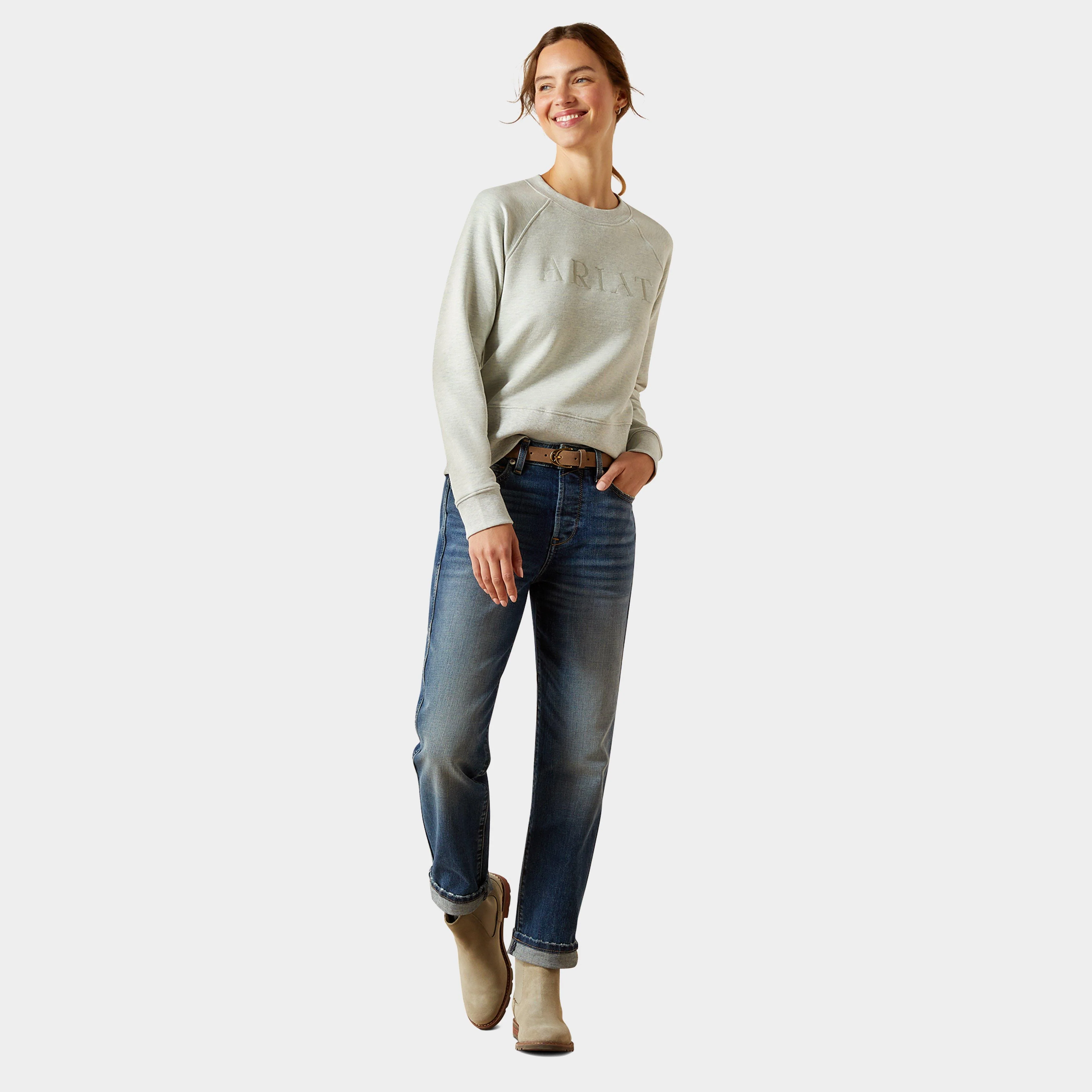 Women's Martine Sweatshirt Heather Grey - Image 4