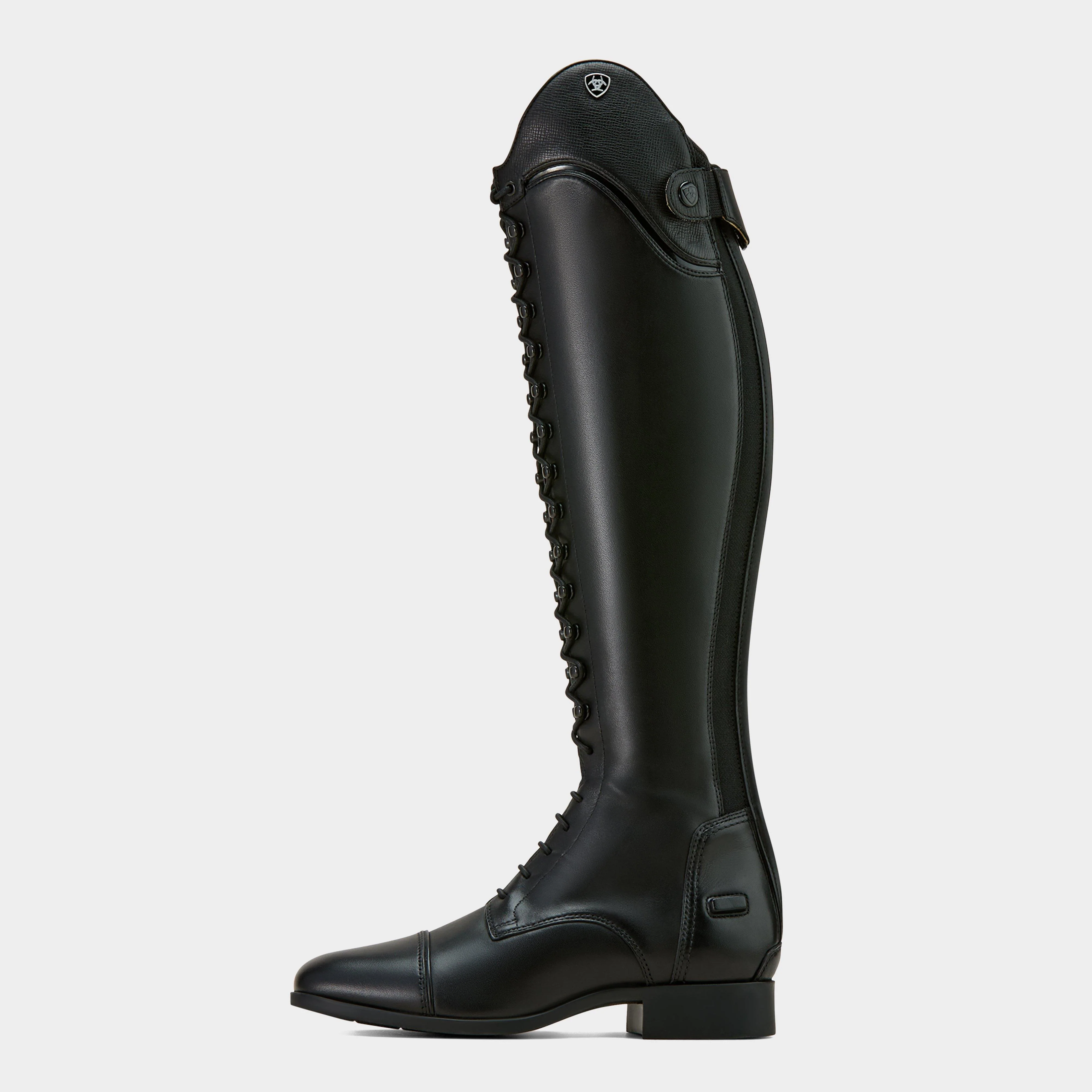 Womens Palisade Lace Tall Riding Boots Black - Image 3