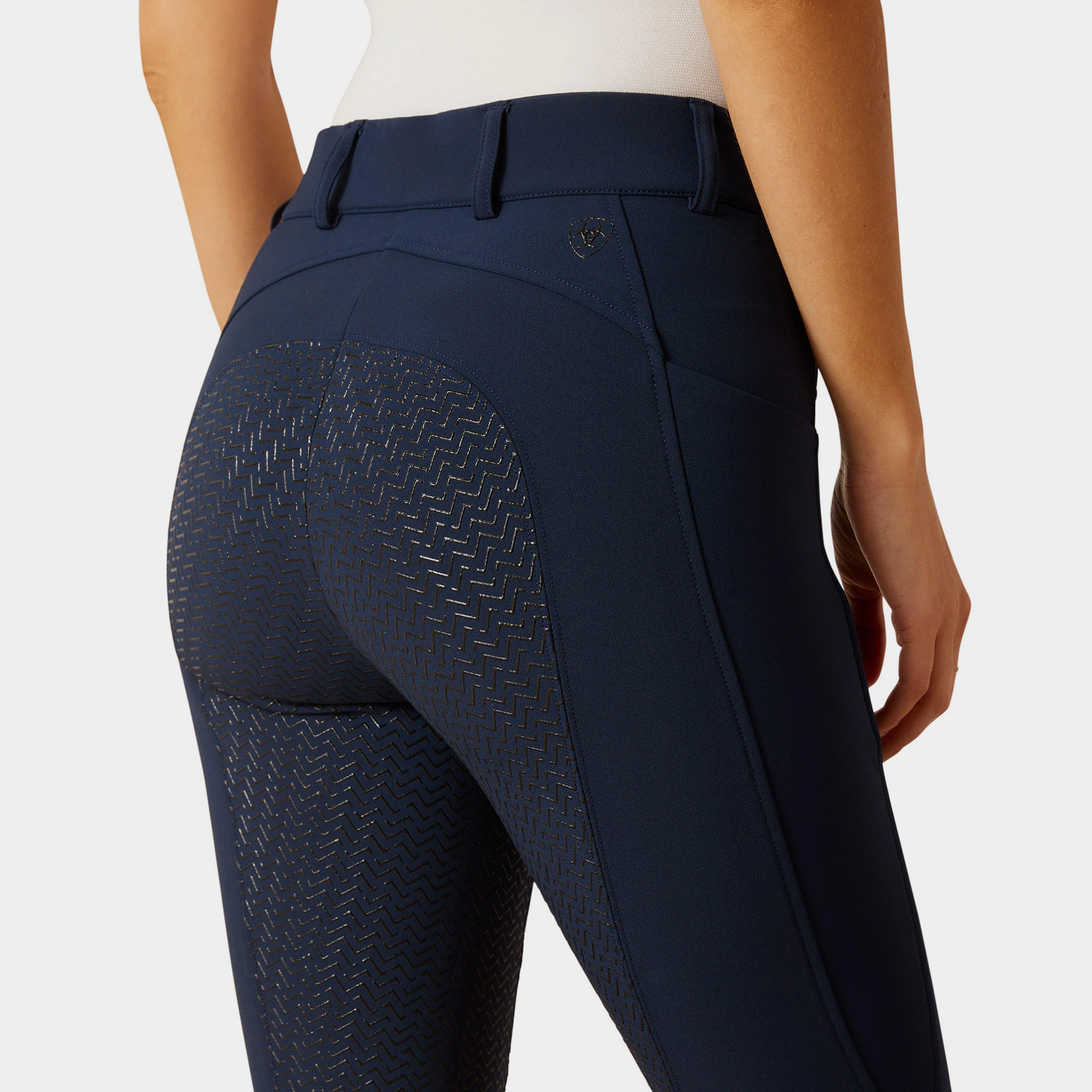 Womens Prelude 2.0 Full Seat Breeches Navy Eclipse - Image 4