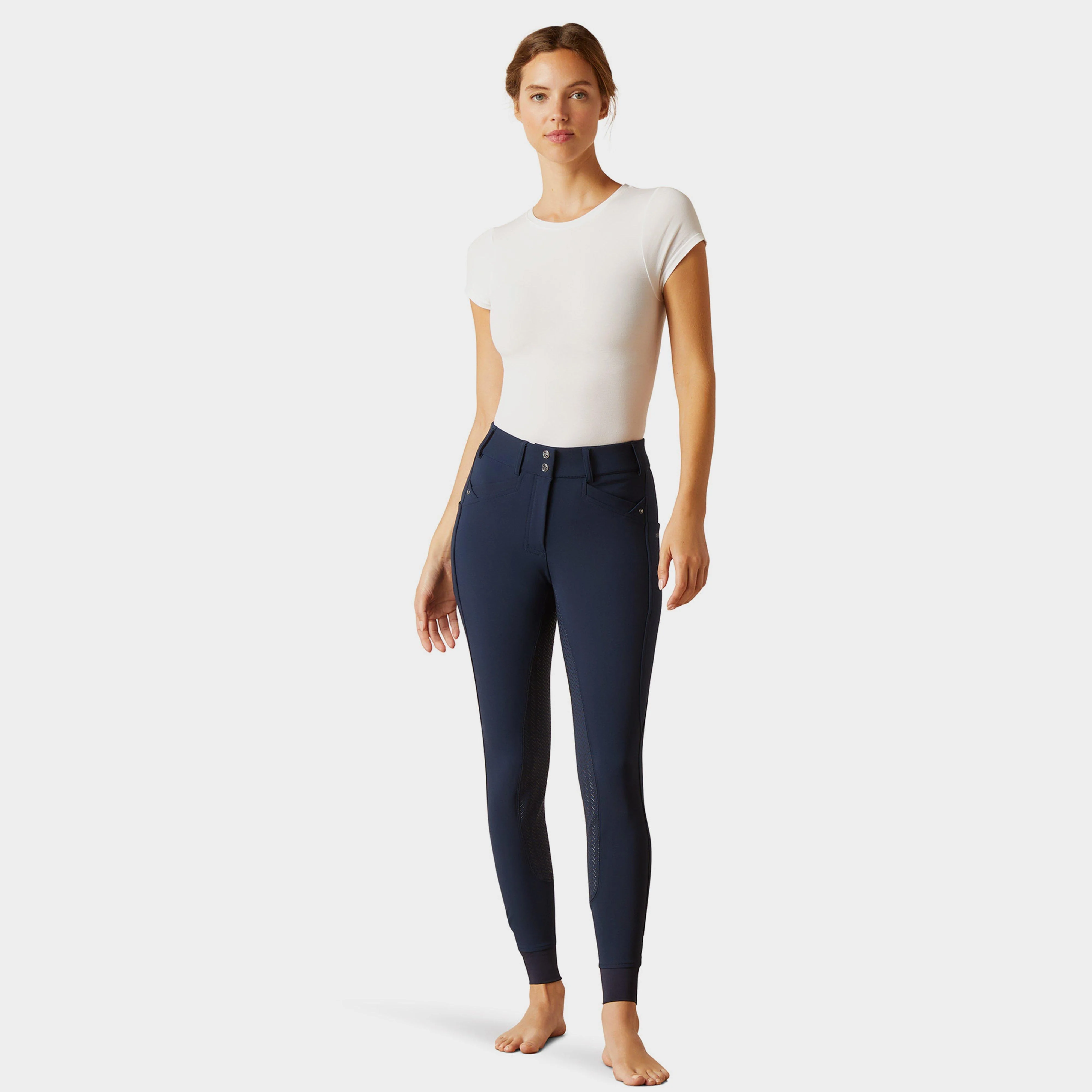 Womens Prelude 2.0 Full Seat Breeches Navy Eclipse - Image 6
