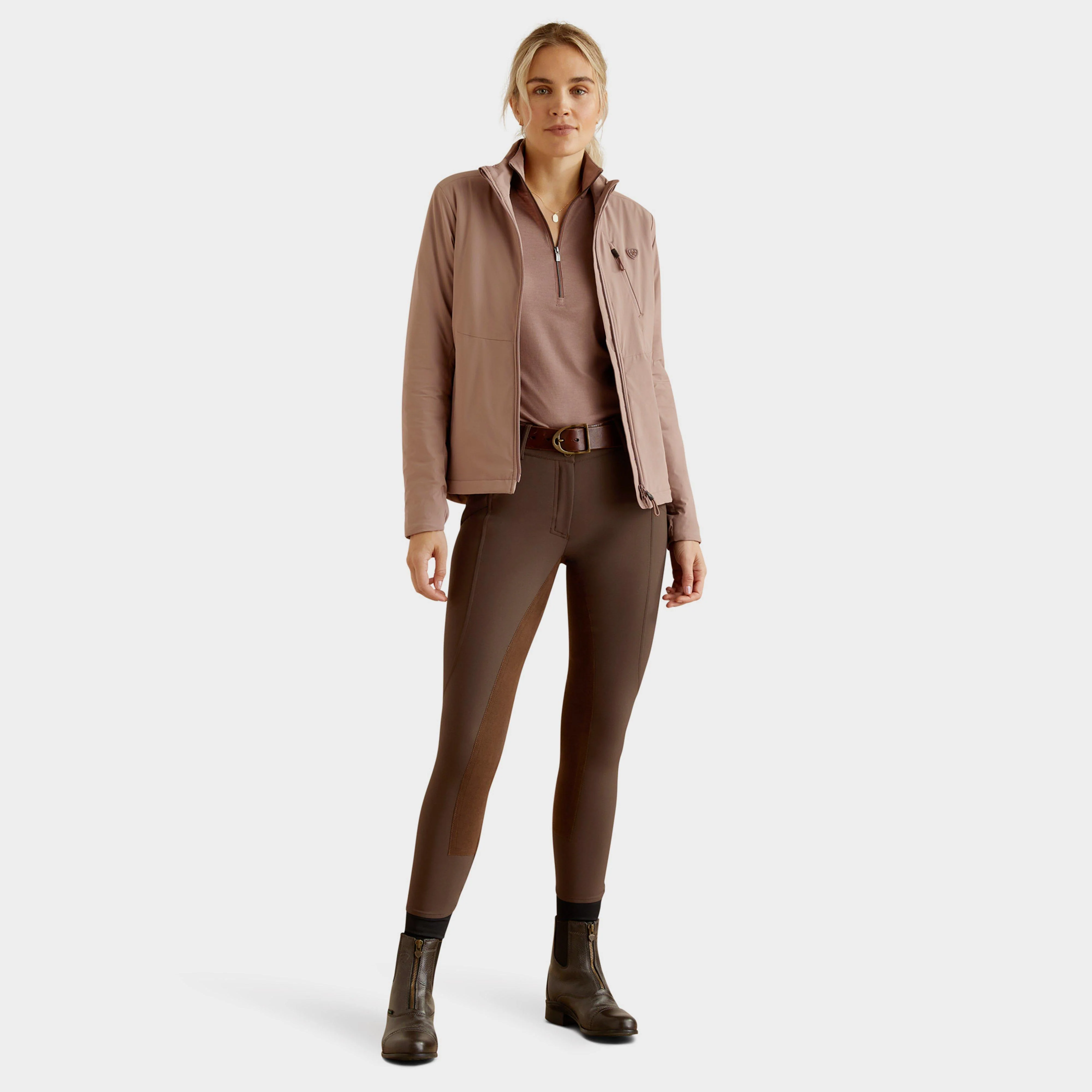 Womens Rion Stretch Shell Insulated Jacket Twilight Mauve - Image 4