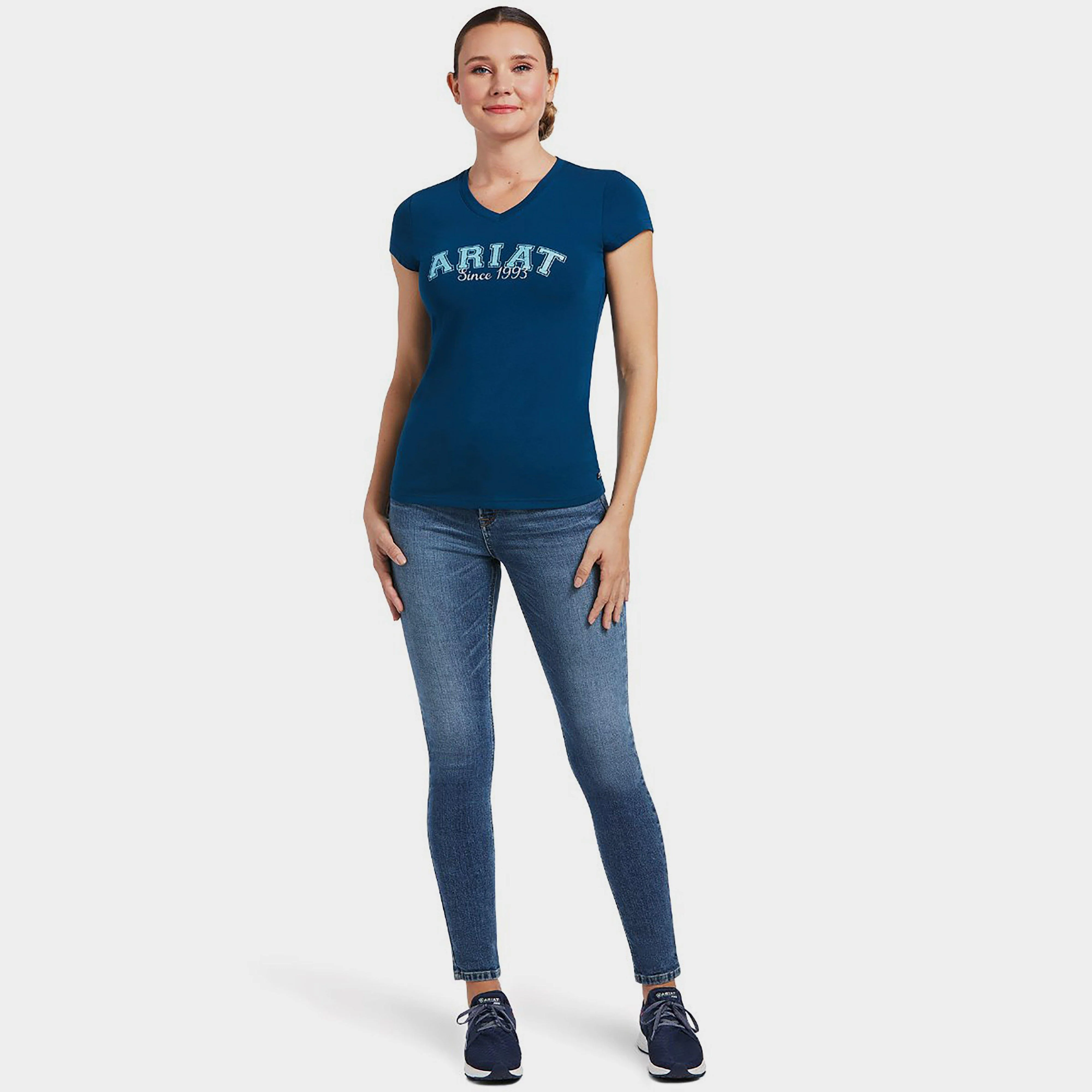 Womens Since 1993 T-Shirt Blue Opal - Image 4