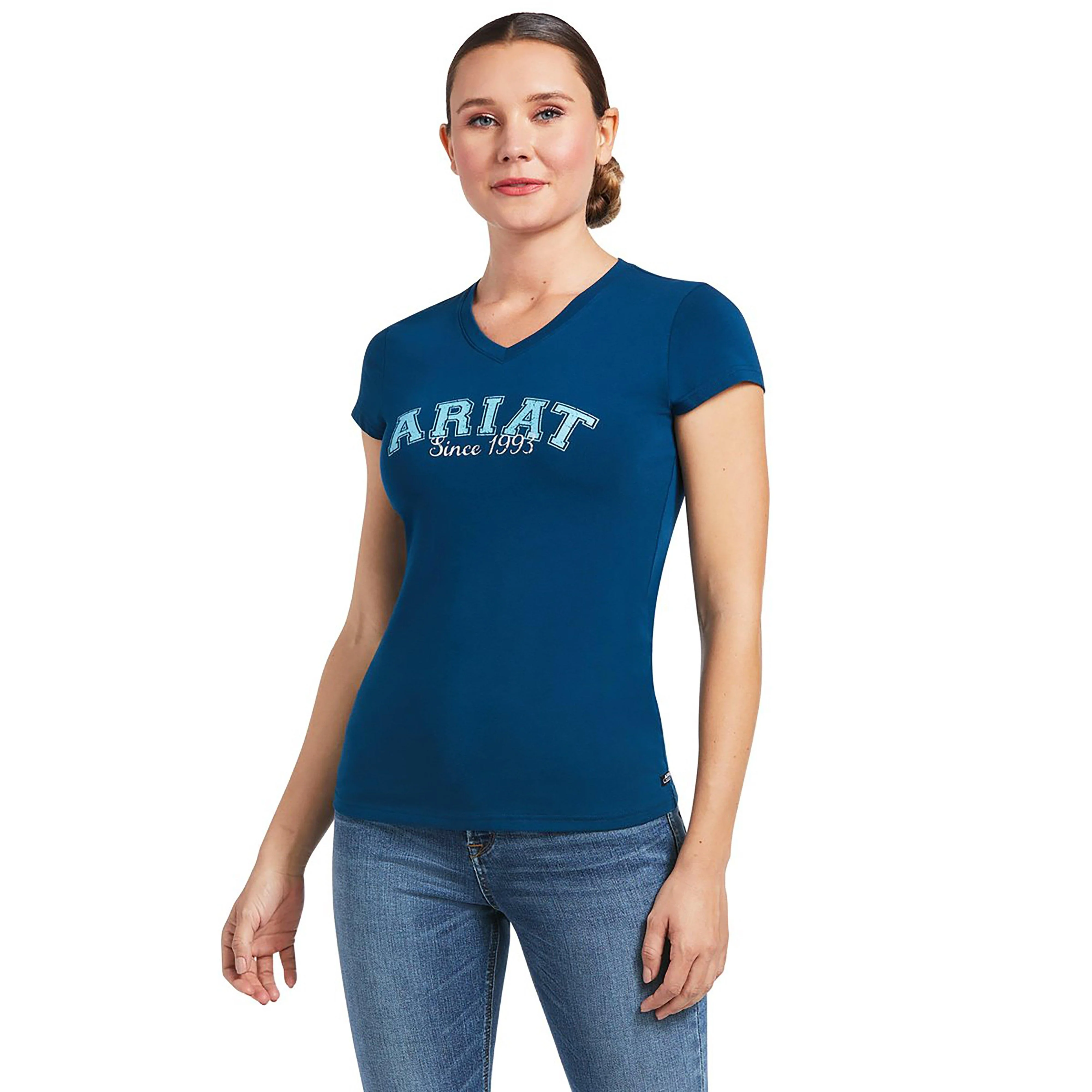 Womens Since 1993 T-Shirt Blue Opal - Image 5