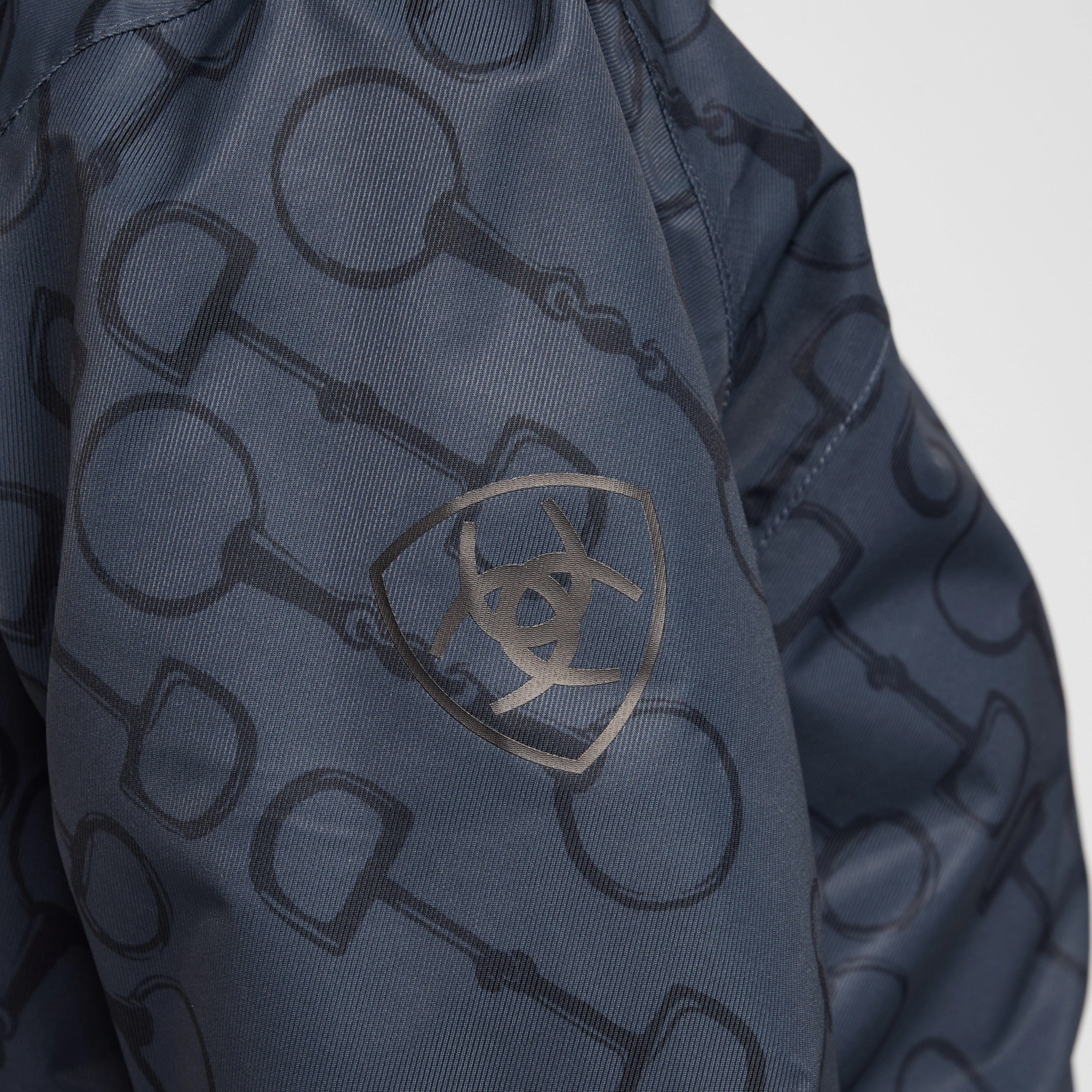 Womens Spectator H2O Jacket Blue Night Bit Print - Image 8