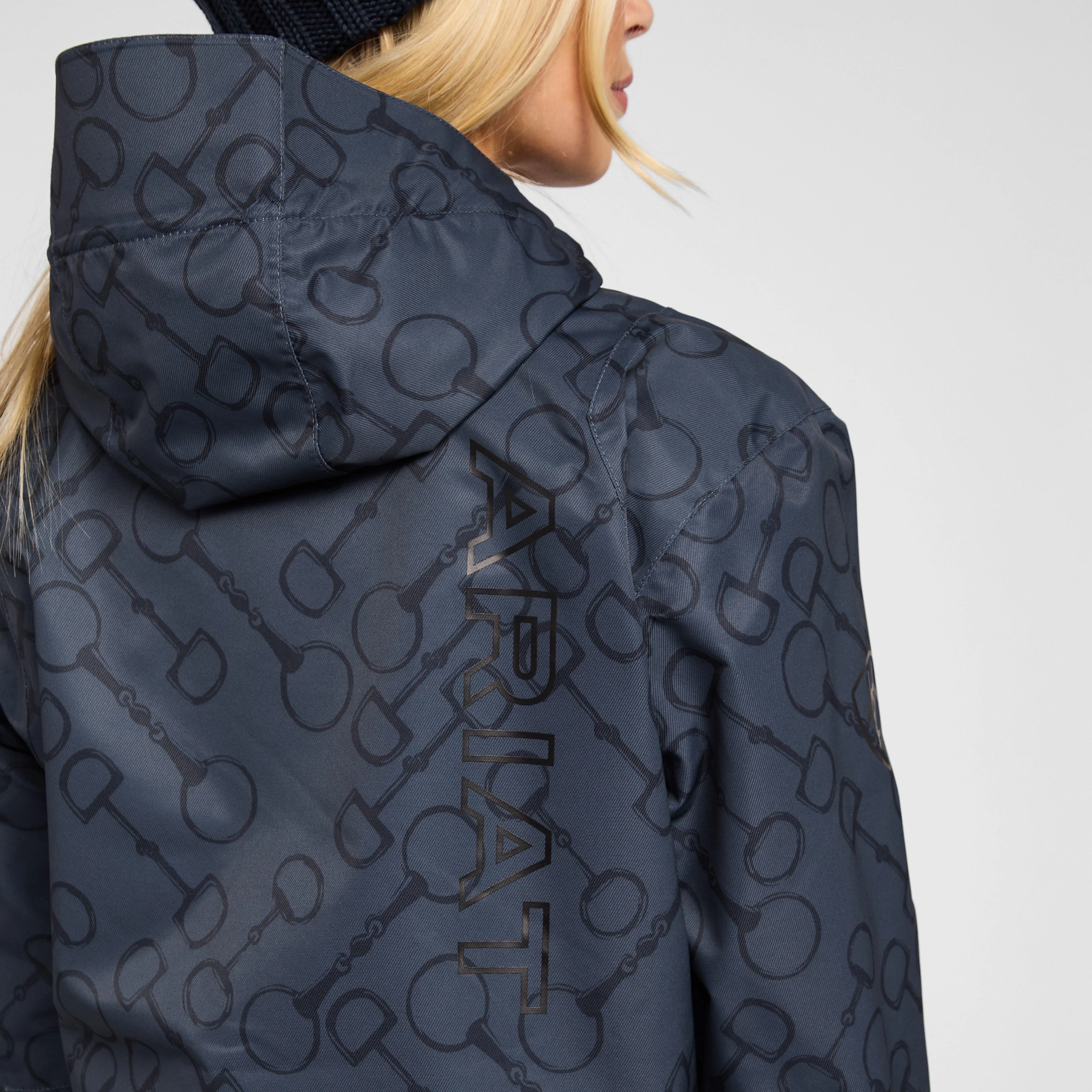 Womens Spectator H2O Jacket Blue Night Bit Print - Image 9