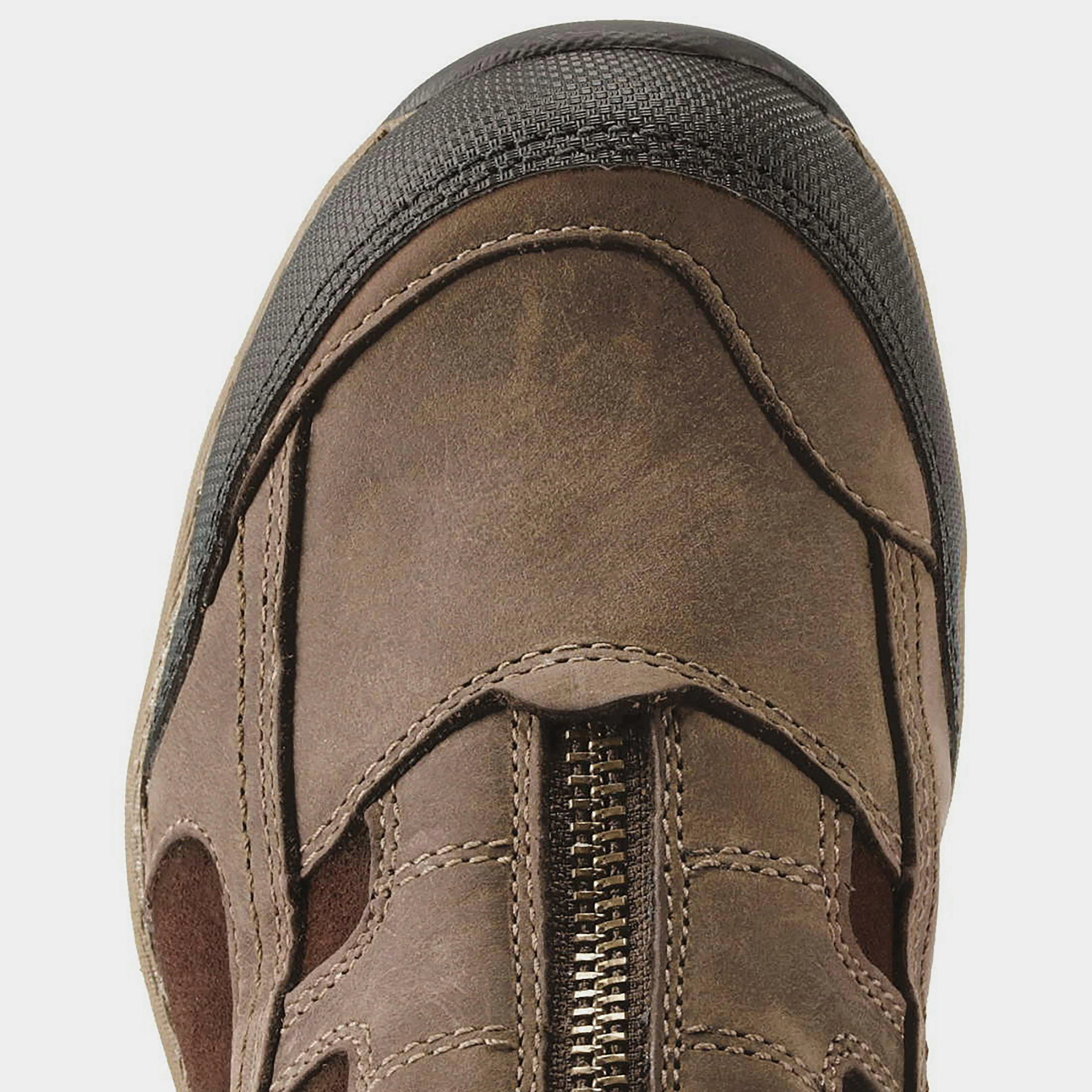 Womens Terrain H2O Zip Riding Boots Distressed Brown - Image 4
