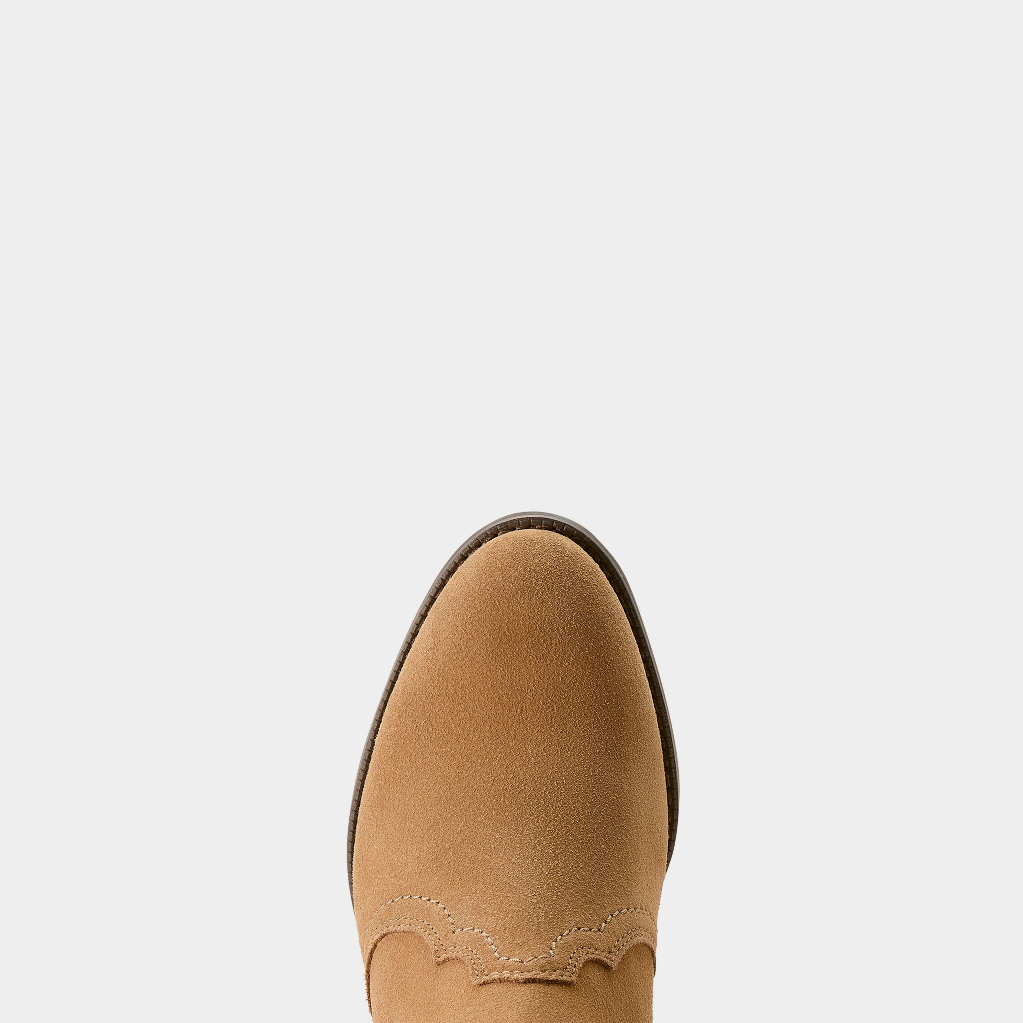 Womens Tilbury Boots Caramel Suede - Image 6
