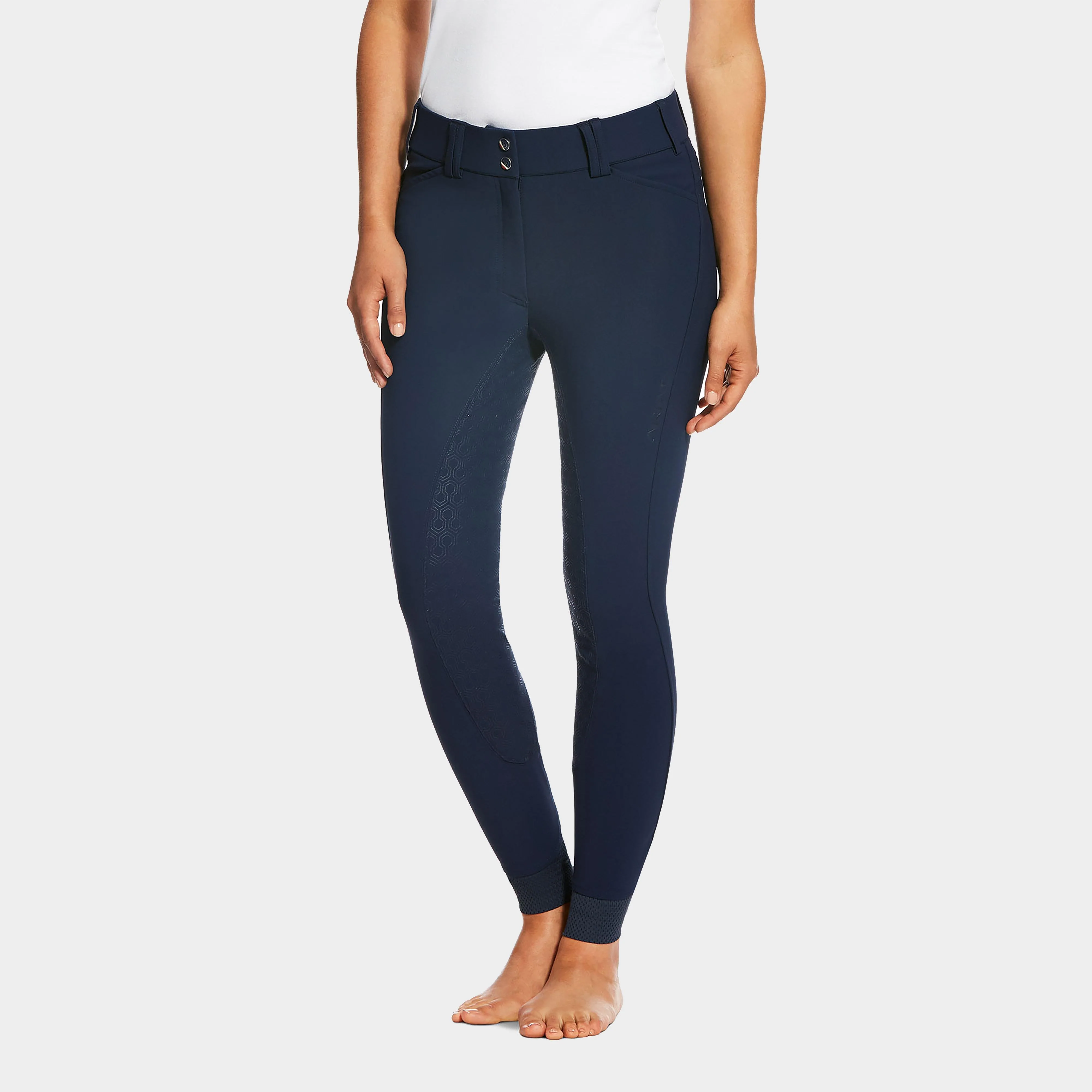 Womens Tri Factor Grip Full Seat Breech Navy - Image 2